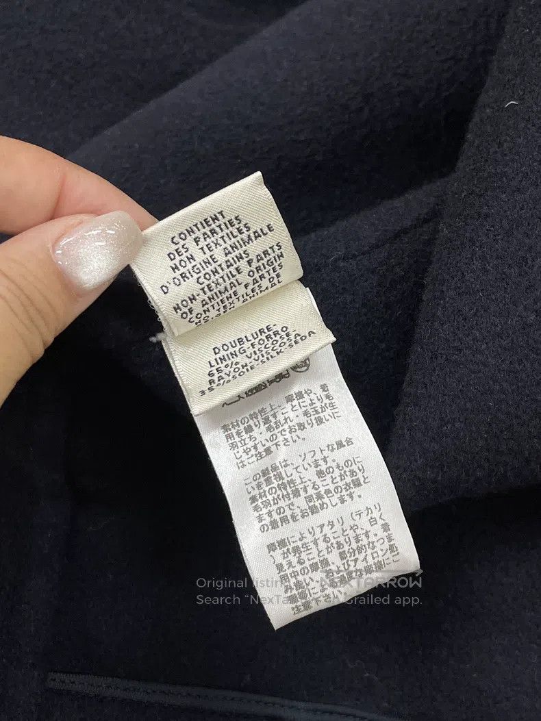 Hermes Hermes Best-selling White Cashmere and Leather Long Overco Size XXS / US 00 / IT 34 - 5 Thumbnail