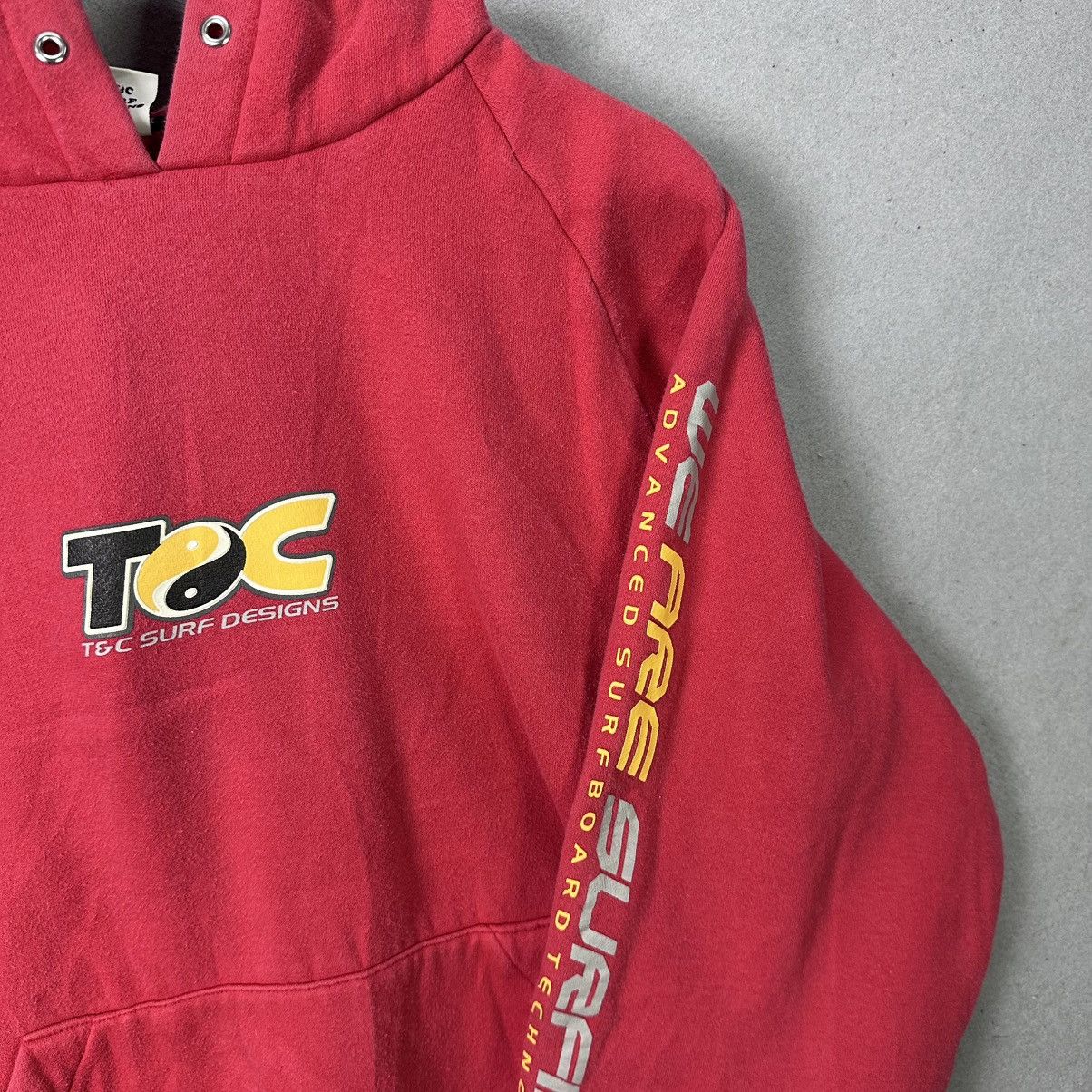 Vintage Vintage T&C Surf Designs Hoodie Large Hawaii Surfwear Size US L / EU 52-54 / 3 - 6 Thumbnail
