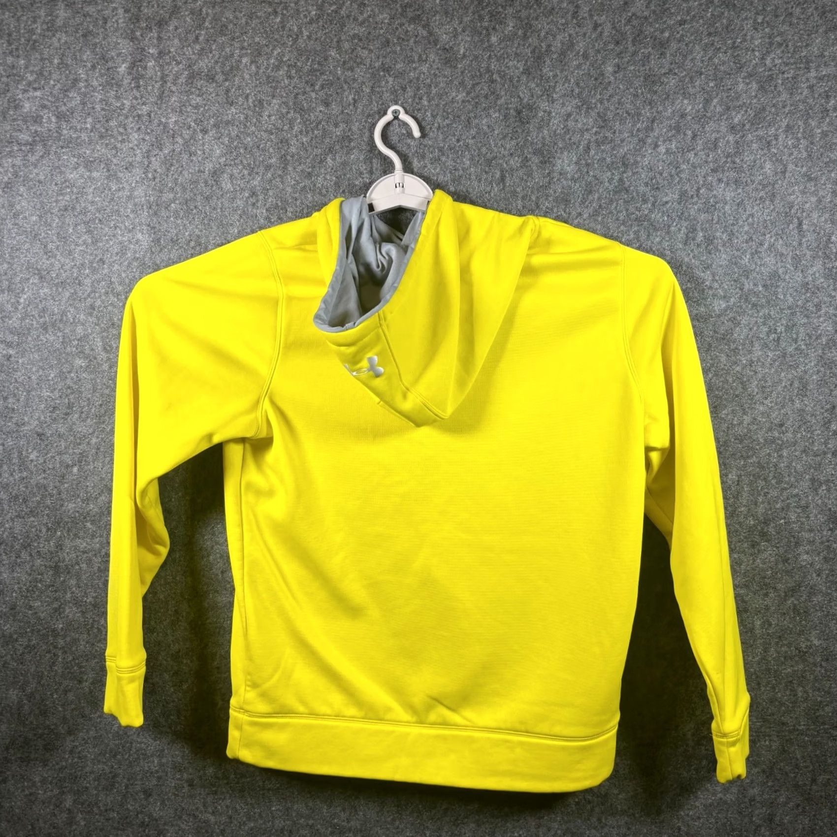 Under Armour Under Armour Hoodie Mens M Yellow Pullover Kangaroo Pocket Performance Athletic Size US M / EU 48-50 / 2 - 5 Thumbnail