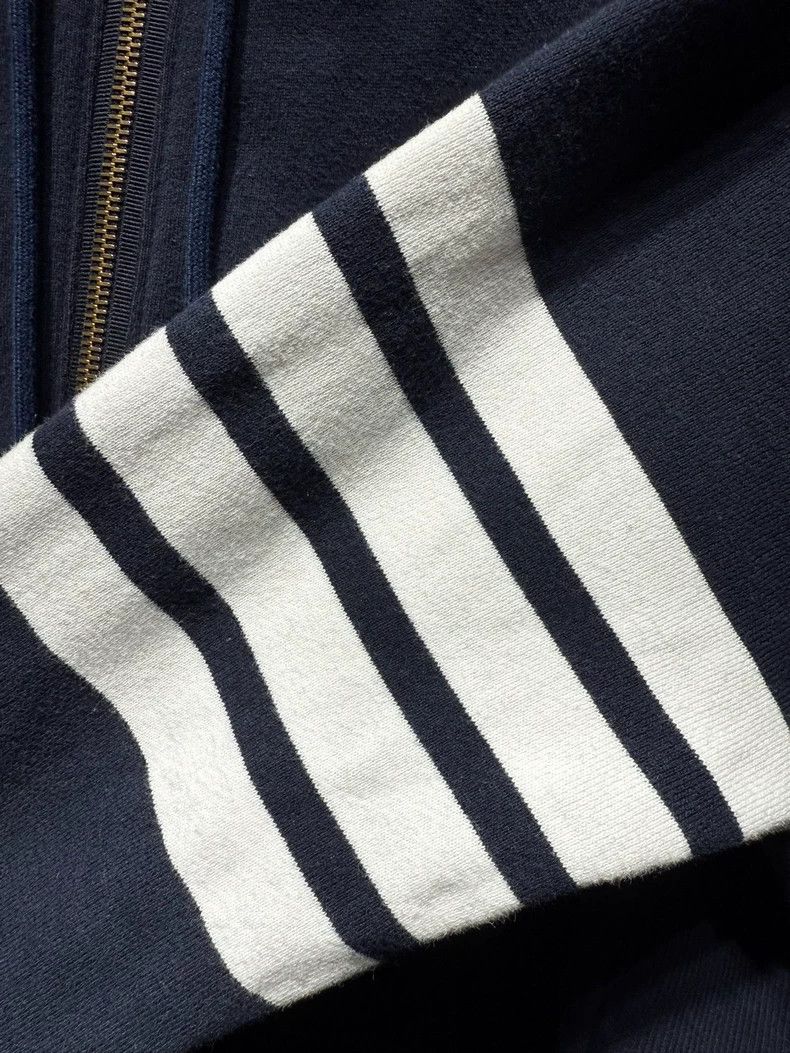 Thom Browne Thom Browne Dark blue zipper jacket 2503-Nextarrow Size US XL / EU 56 / 4 - 5 Thumbnail