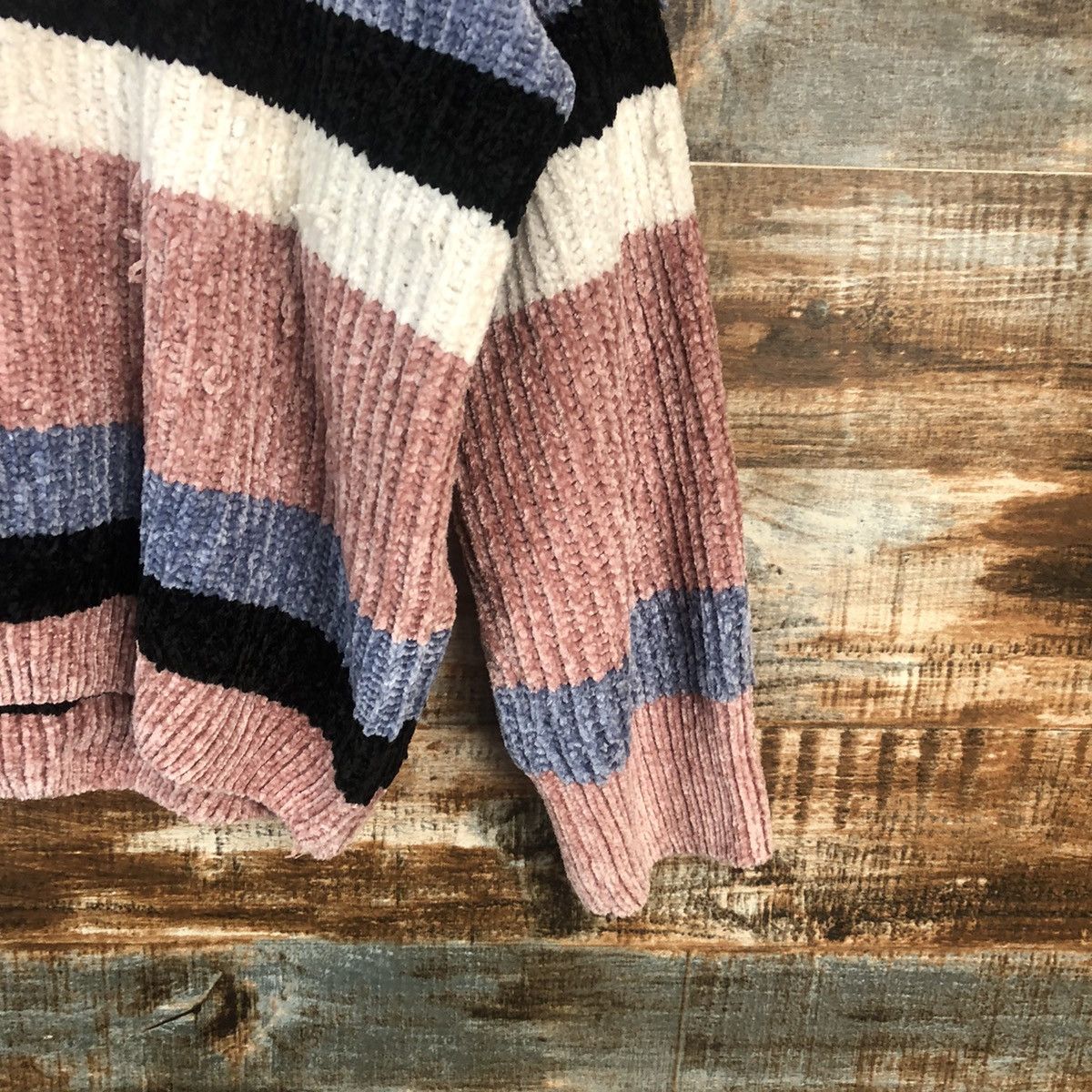 Vintage Spiga Stripe Pink stripe Knitwear #A1987 Size M / US 6-8 / IT 42-44 - 8 Thumbnail