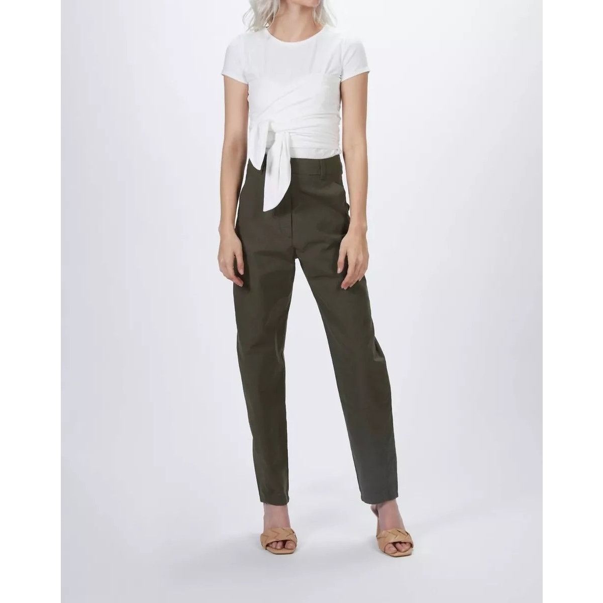 HUMANOID NWT Humanoid Peggy High Waist Pants size S $298 Size 27" / US 4 / IT 40 - 3 Thumbnail
