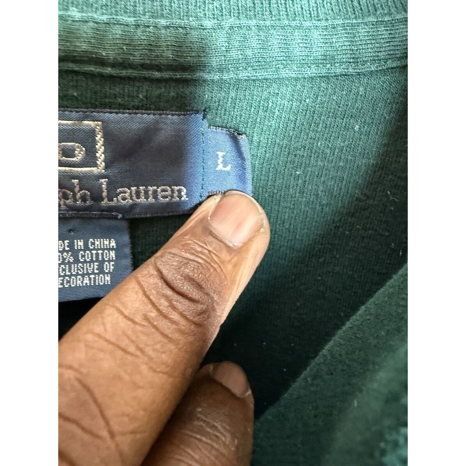 Polo Ralph Lauren Polo Ralph Lauren Sweater Men's Large Green Orange Shawl Size US L / EU 52-54 / 3 - 5 Thumbnail