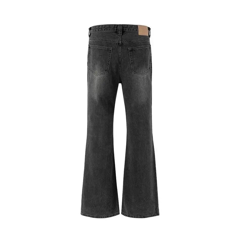 Japanese Brand Rugged Mud Dyed Boot Cut Jeans Size US 30 / EU 46 - 4 Thumbnail