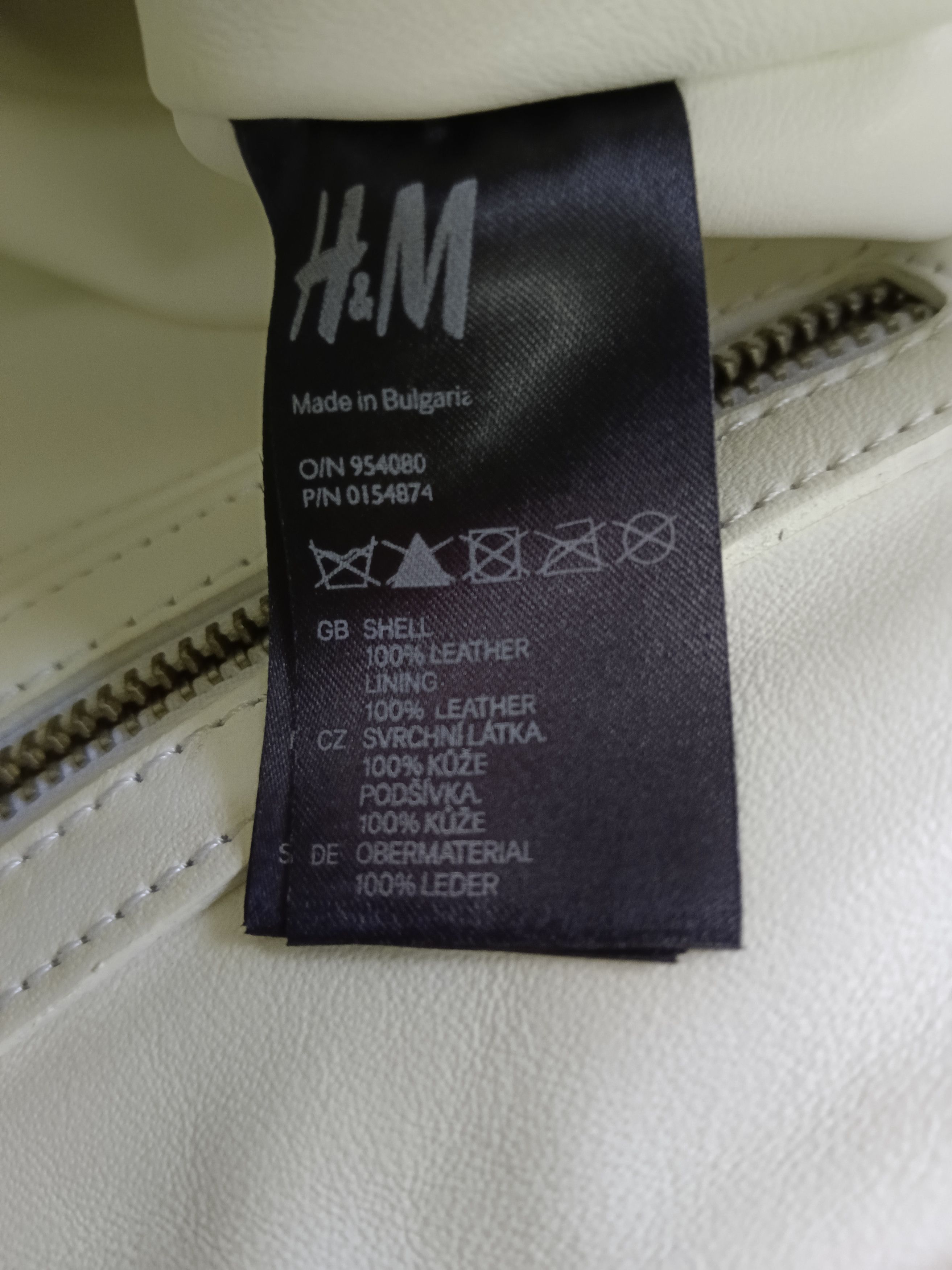 Maison Margiela MAISON MARTIN MARGIELA X H&M LEATHER TOTE BAG Size ONE SIZE - 5 Thumbnail