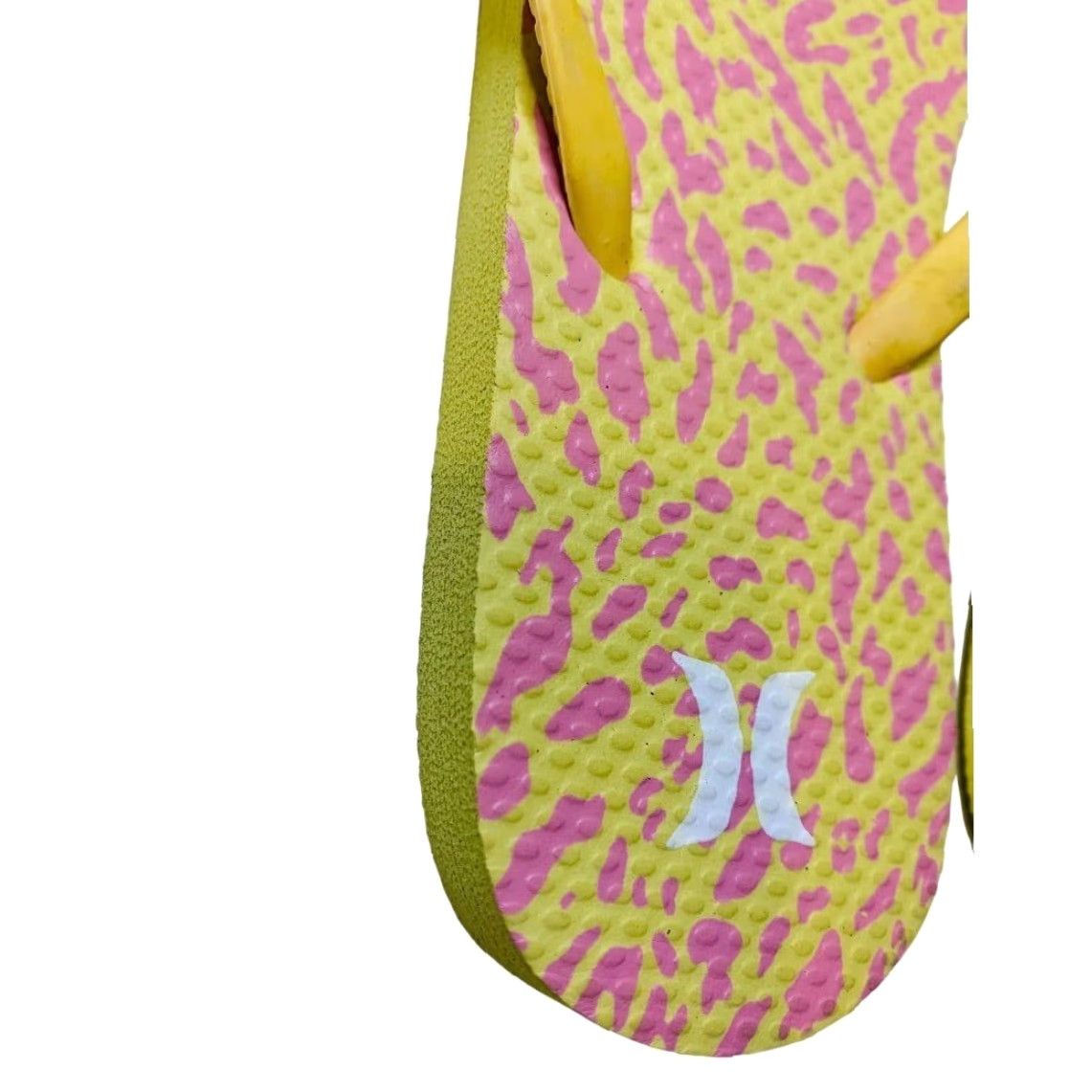 Hurley Hurley Womens Flip Flop Sandal 10M Multicolor Yellow Pink Cheetah Sunrise Size US 10 / IT 40 - 7 Thumbnail