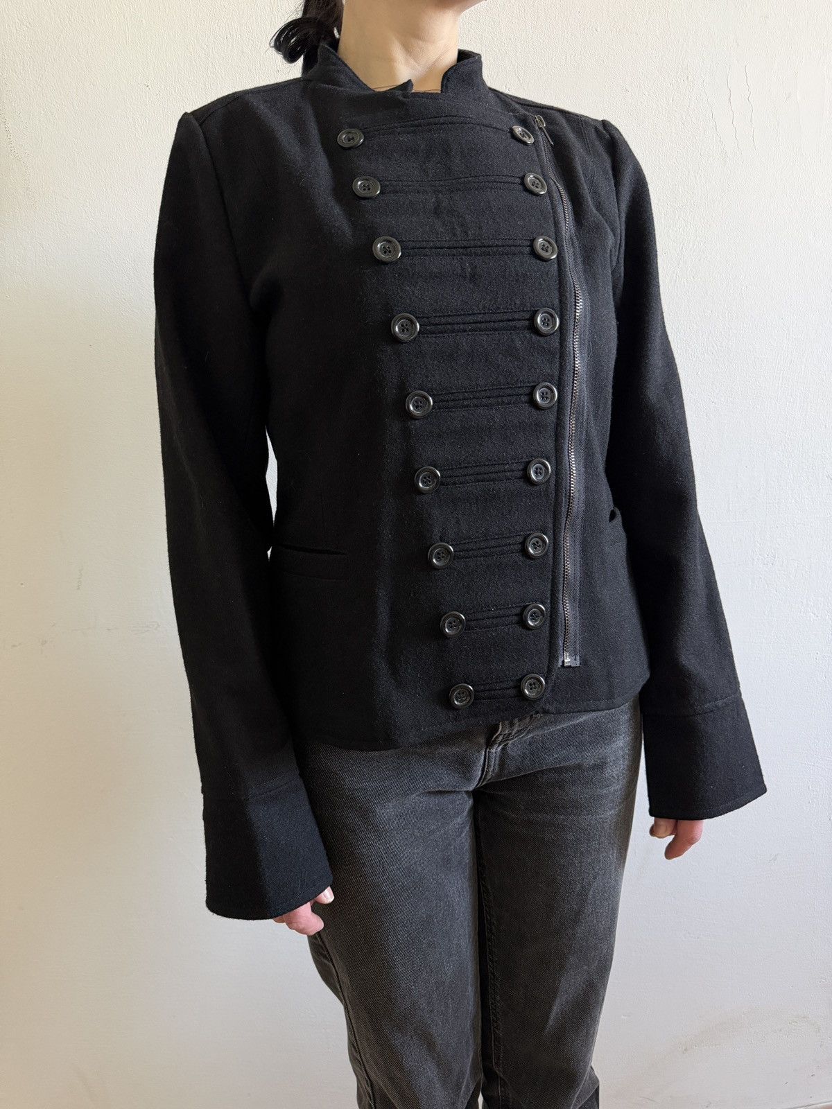 Le Grande Bleu (L.G.B.) Vintage le grand bleu 6was9 style jacket napoleon archive 90 Size L / US 10 / IT 46 - 1 Thumbnail