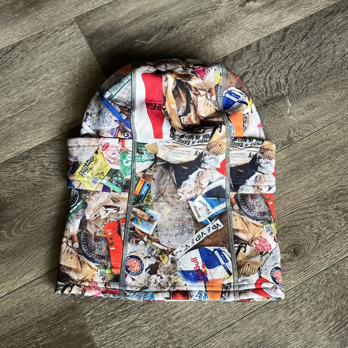 Asspizza Asspizza Garbage Camouflage Camo Print Balaclava Mask Size ONE SIZE - 4 Thumbnail