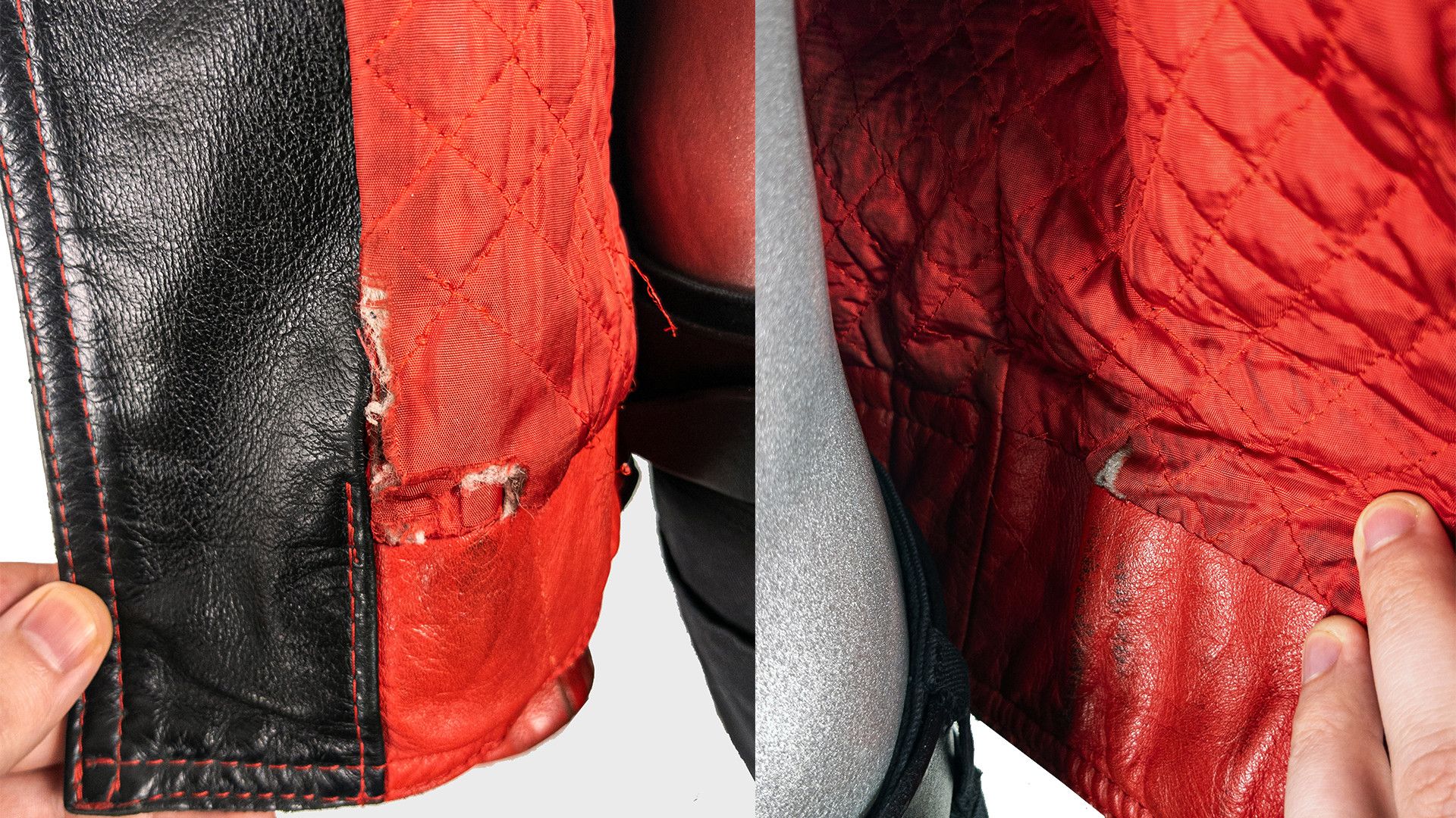 Vintage Vintage 70s Red Leather Motorcycle Biker Jacket Harro Size US L / EU 52-54 / 3 - 21 Thumbnail
