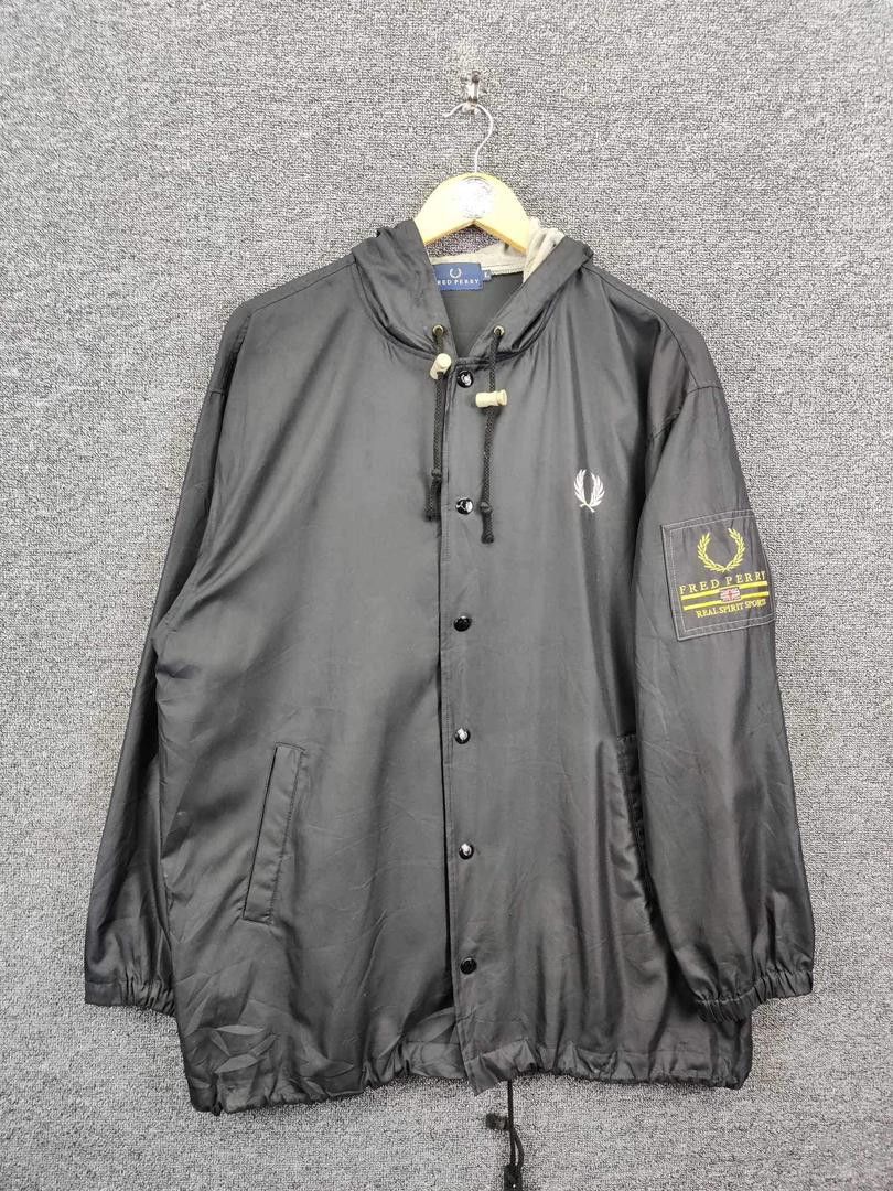 Fred Perry Vintage Fred Perry Zipper Coach Light Jacket Size US L / EU 52-54 / 3 - 1 Thumbnail