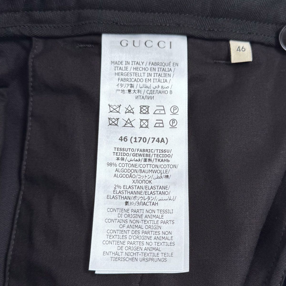 Gucci GUCCI 21ss velvet 2tuck short pants Size US 30 / EU 46 - 6 Thumbnail