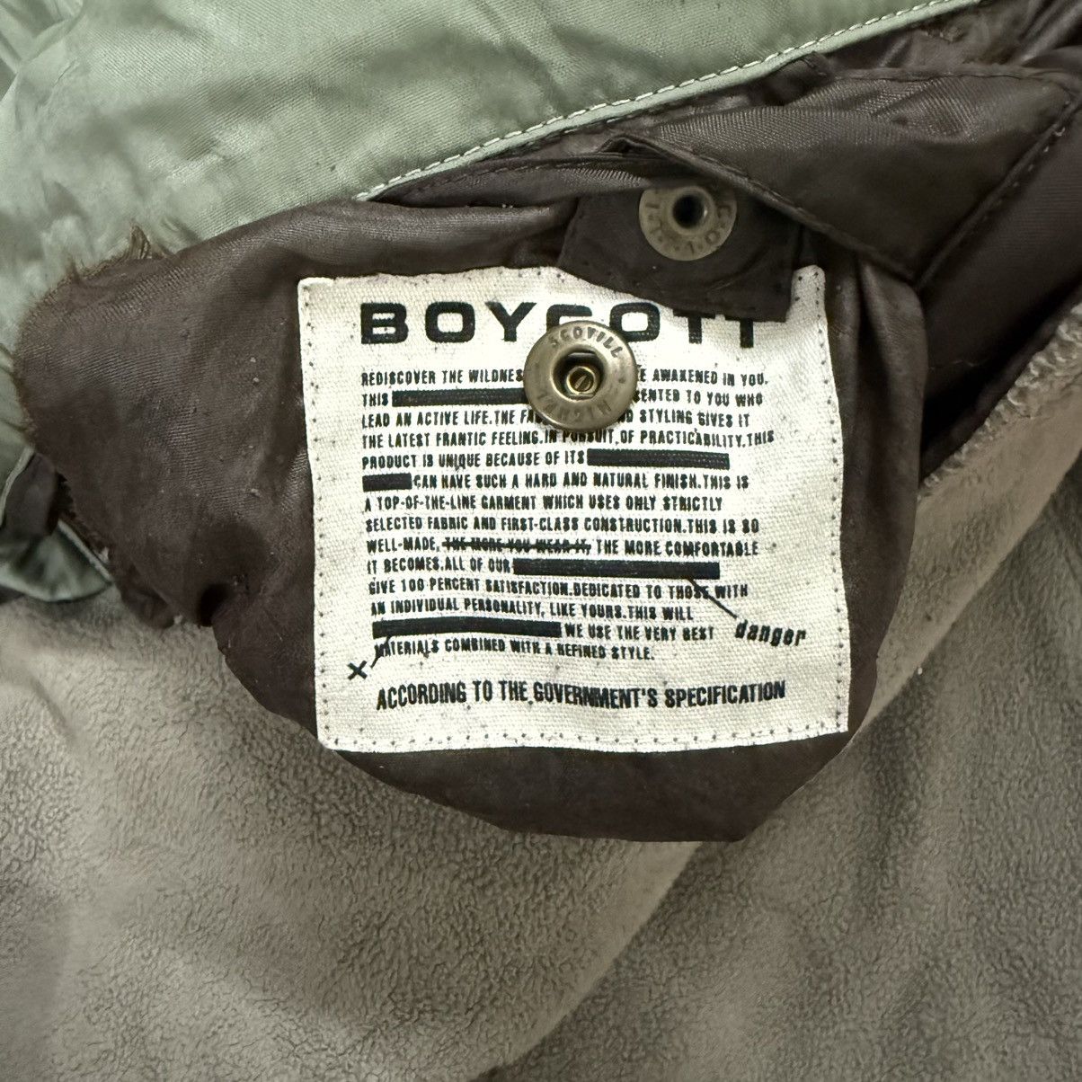 Boycott Boycott Windbreaker Jacket Japanese Brand Size US L / EU 52-54 / 3 - 7 Thumbnail