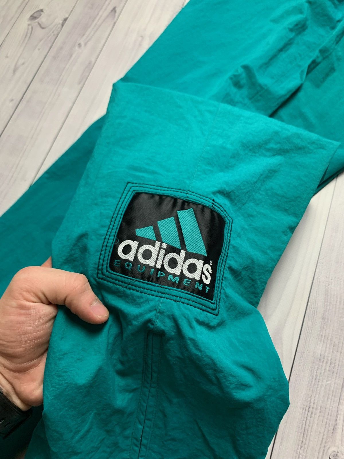 Vintage Adidas equipment vintage track pants Size M- L Size US 31 - 7 Thumbnail