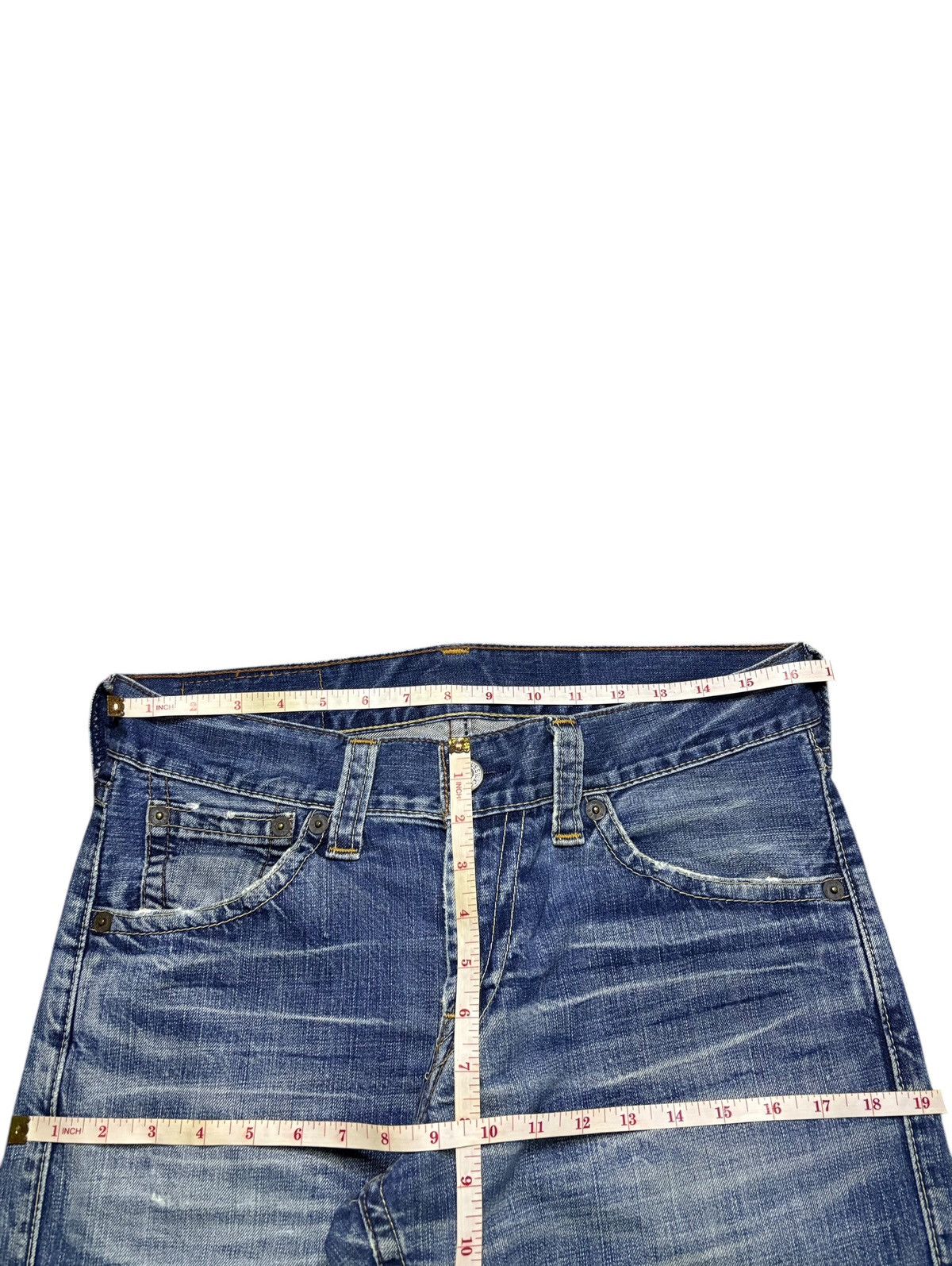 Levi's Vintage 90s Levis 503 Mud Wash Distressed Loose Baggy Jeans Size US 33 - 12 Thumbnail