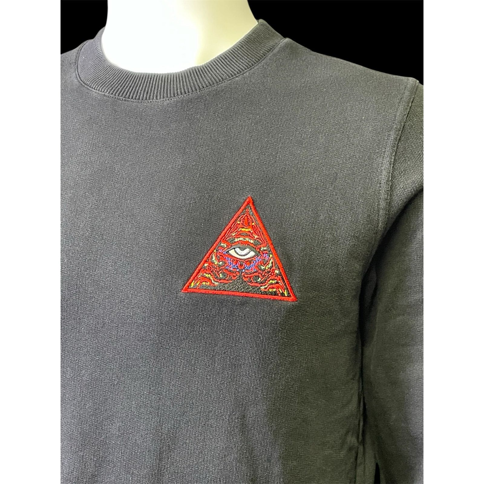 Givenchy Givenchy Paris Embroidered Illuminati Crew Neck Sweatshirt Size US XS / EU 42 / 0 - 13 Thumbnail