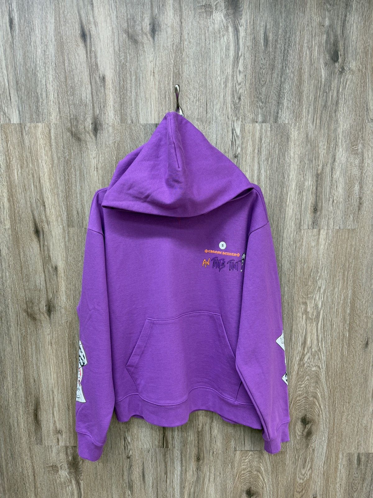 希少コラボ【Chrome Hearts × Matty Boy】ウェブ hoodie purple Buy Chrome Hearts Matty Boy Spider Web Hoodie Purple | SASOM