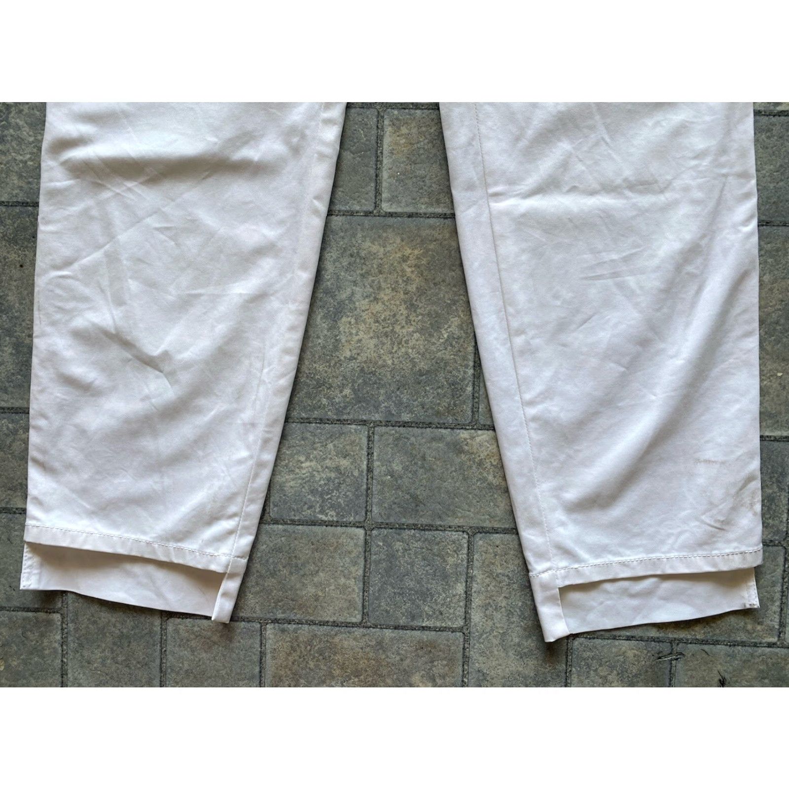 Vintage Lafayette 148 New York Pants Women’s White Size 12 Manhattan Size 34" / US 12 / IT 48 - 3 Thumbnail