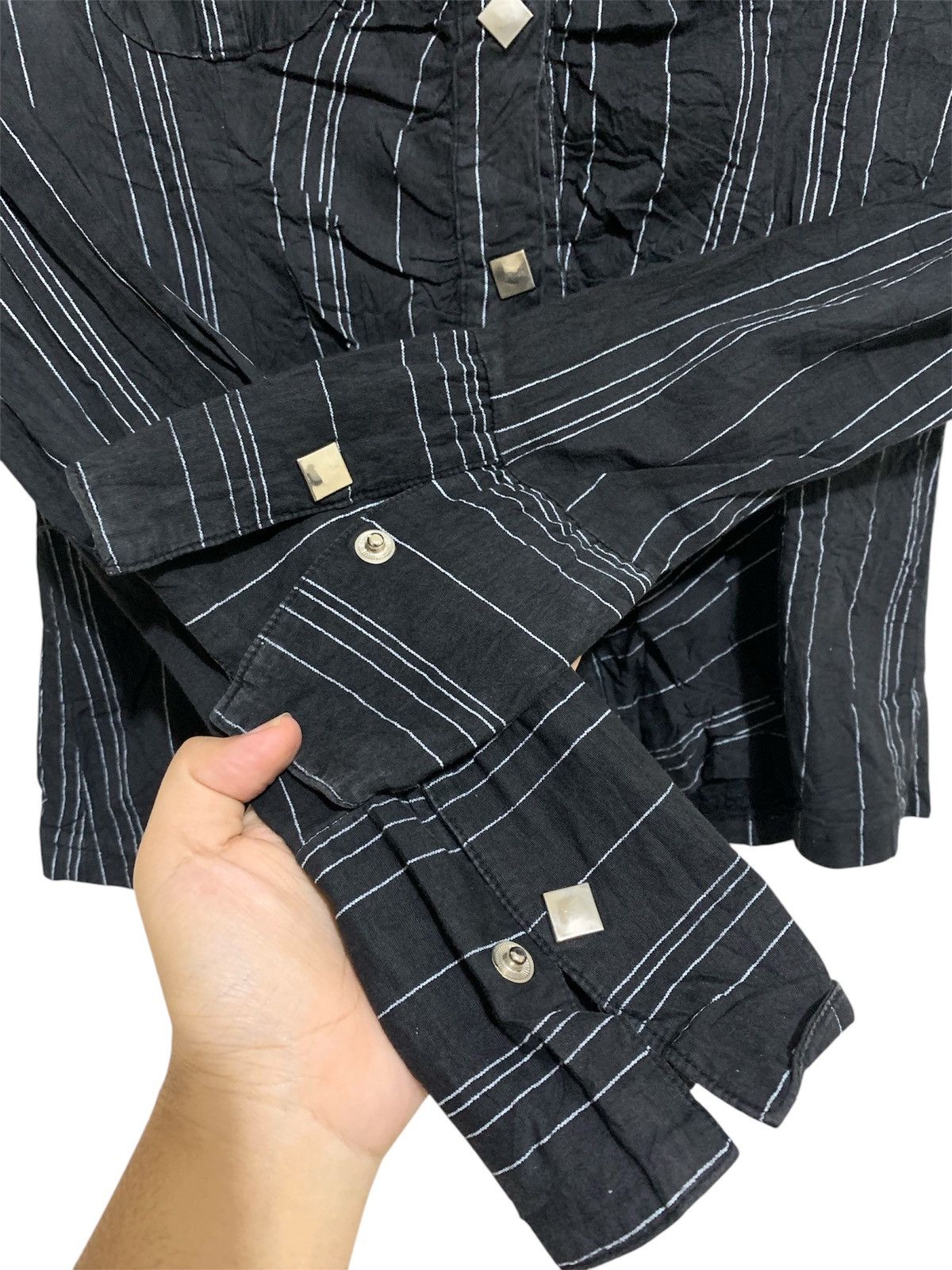 If Six Was Nine women's y2k slim fit shirt Size M / US 6-8 / IT 42-44 - 7 Thumbnail