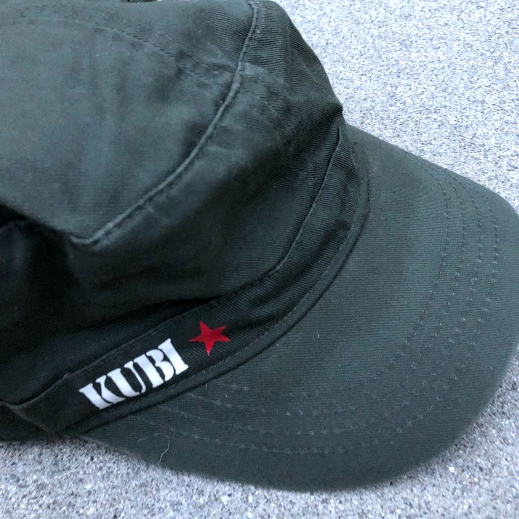 Vintage KUBI Military Army Hat Men's One Size Green Cap Size ONE SIZE - 2 Thumbnail
