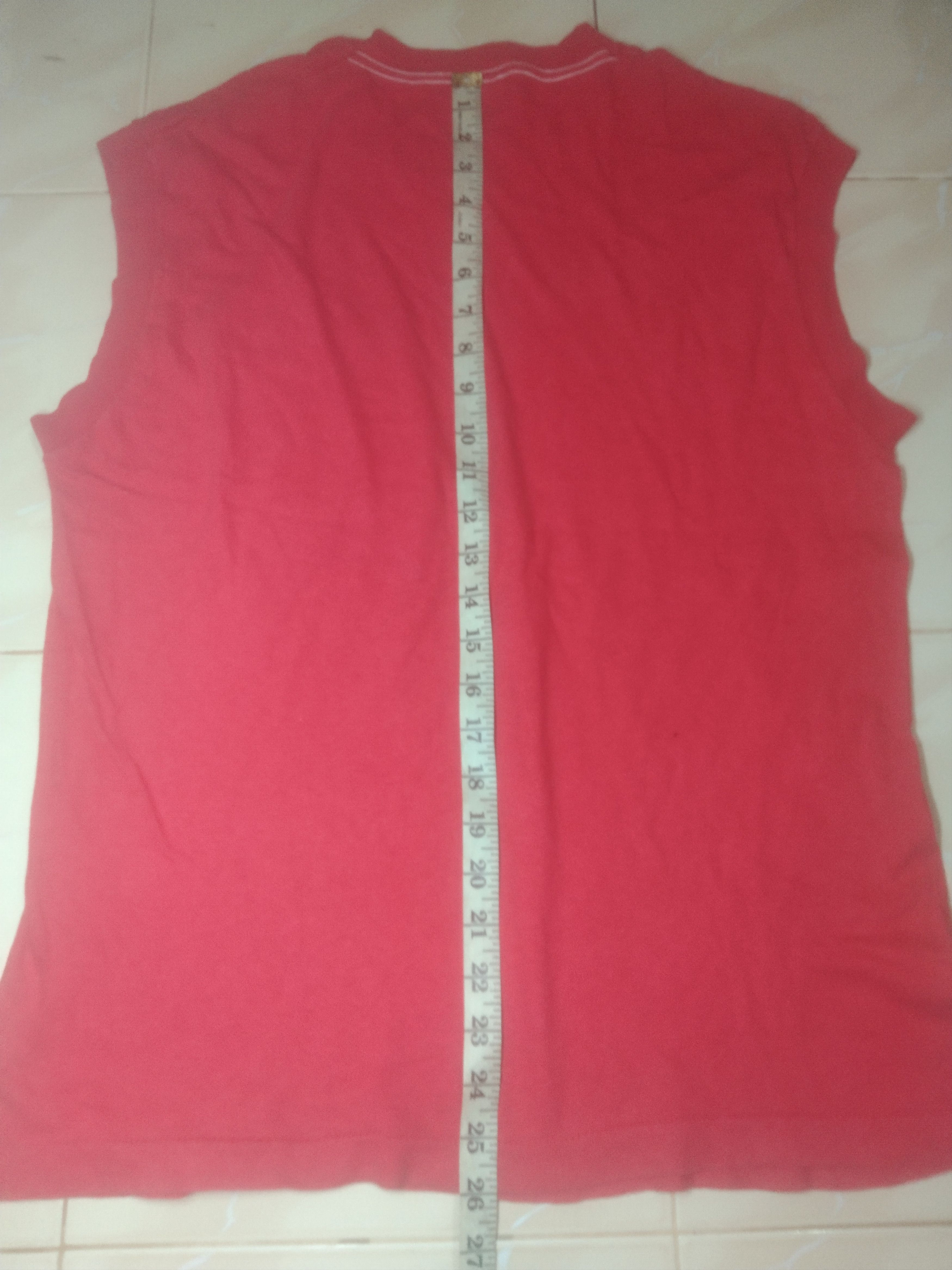 Fruit Of The Loom × Vintage VTG fruit of the loom 80's blank sleeveless selvedge pocket Size US L / EU 52-54 / 3 - 8 Thumbnail