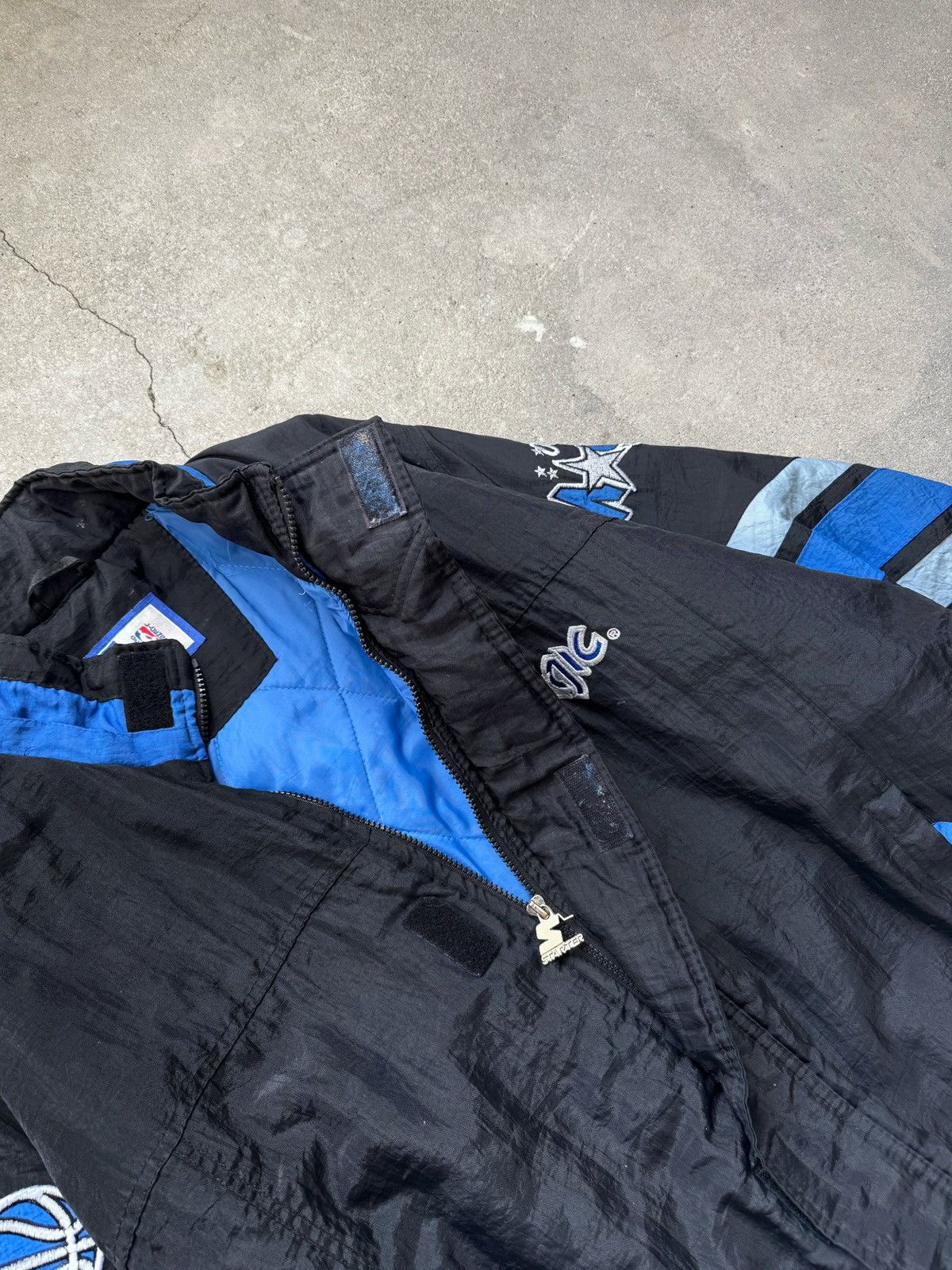Starter Vintage 1990s Starter Orlando Magic Jacket NBA Size US XL / EU 56 / 4 - 8 Thumbnail