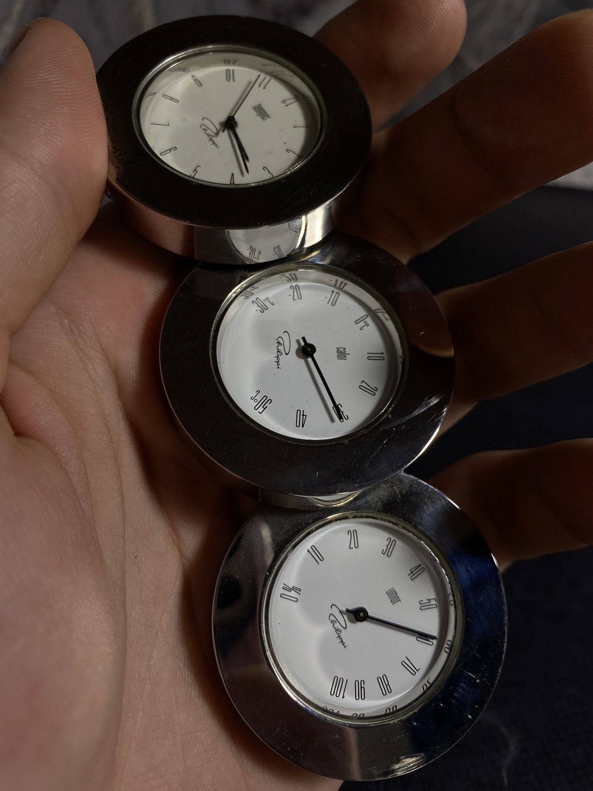 Jewelry × Vintage Vintage Desk Clock Set – Timeless Elegance ⏳ Japanese Brand Size ONE SIZE - 18 Thumbnail