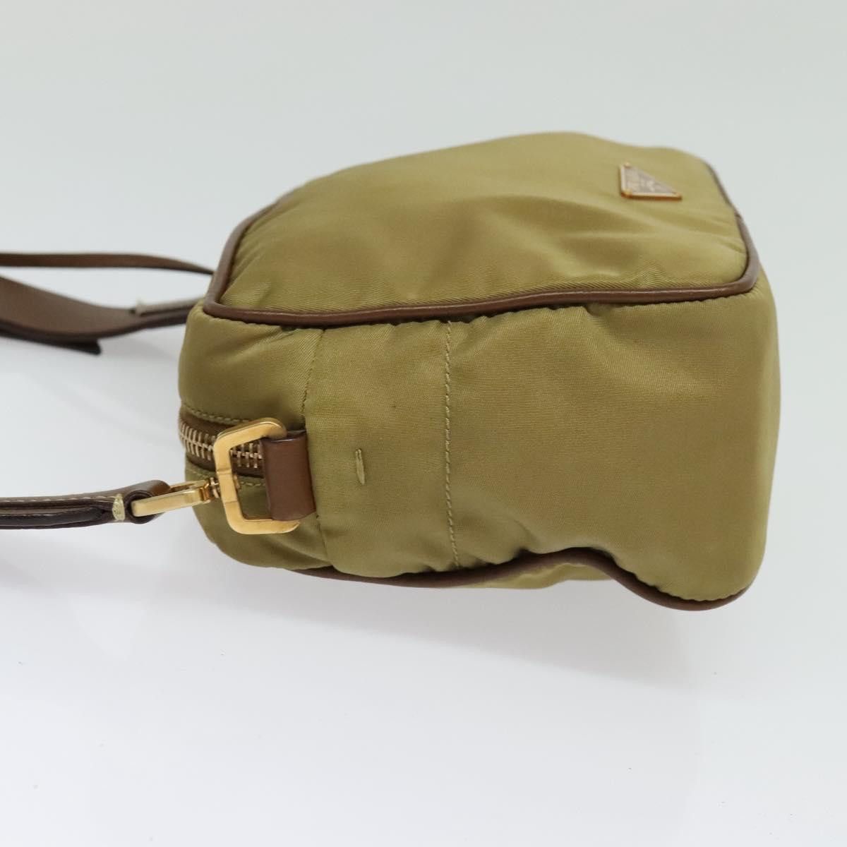 Prada PRADA Shoulder Bag Nylon Beige Gold Size ONE SIZE - 4 Thumbnail