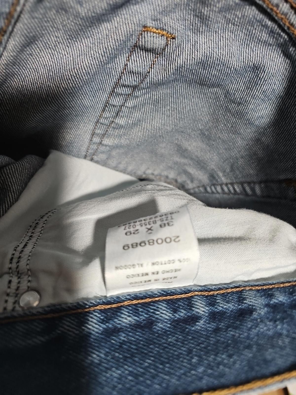 Lee Lee Regular Fit Straight Jeans Size 38x29 Medium Wash Blue Size US 38 / EU 54 - 3 Thumbnail