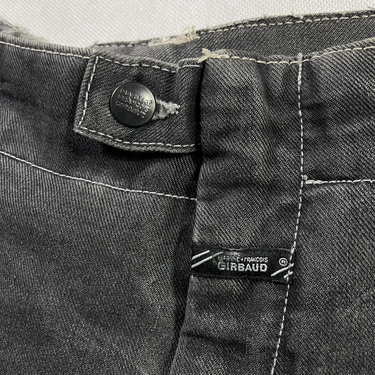 Marithe + Francois Girbaud Fades!! Girbaud Baggy 90s Cargo Denim Jorts Pant Size US 38 / EU 54 - 9 Thumbnail