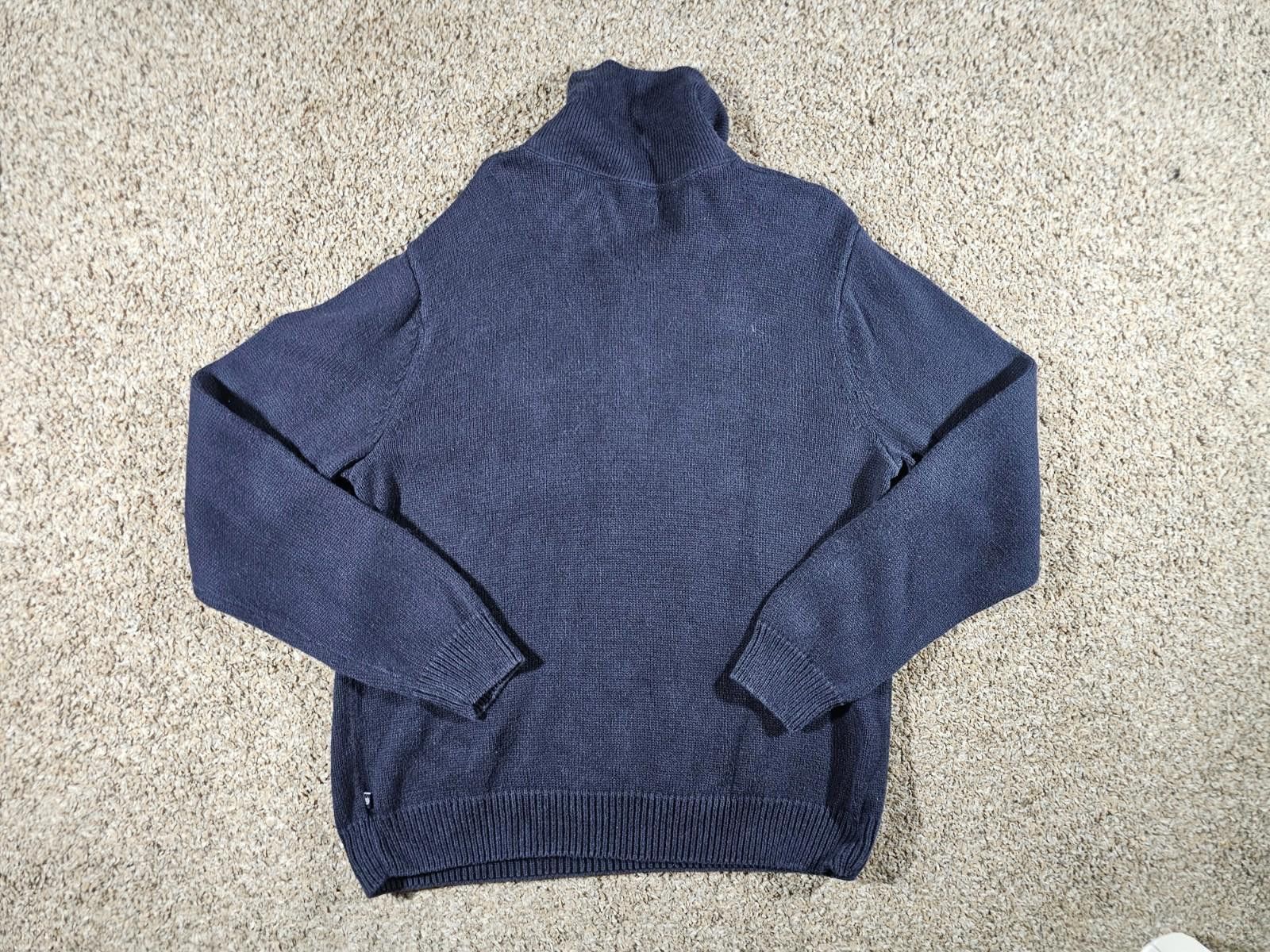 Chaps Chaps XL Cowl Neck Pocket Sweater Blue Size US XL / EU 56 / 4 - 6 Thumbnail