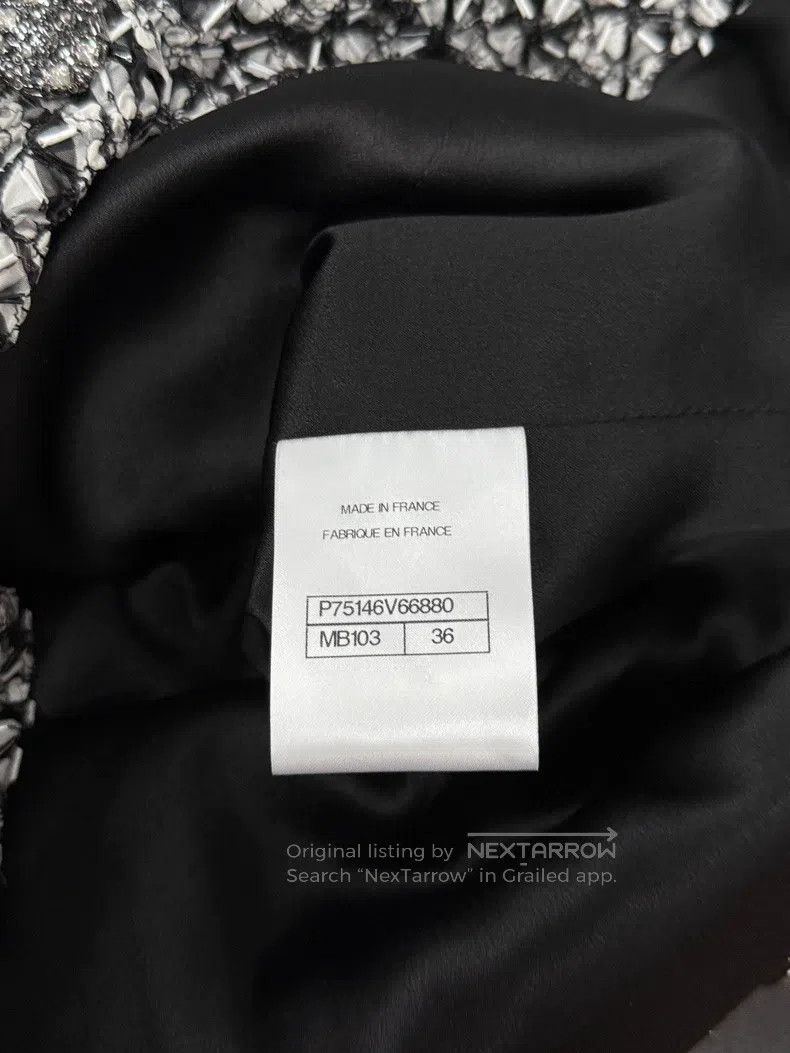 Chanel Chanel Heavy industry beaded two-pocket lace stitching jac Size XS / US 0-2 / IT 36-38 - 6 Thumbnail