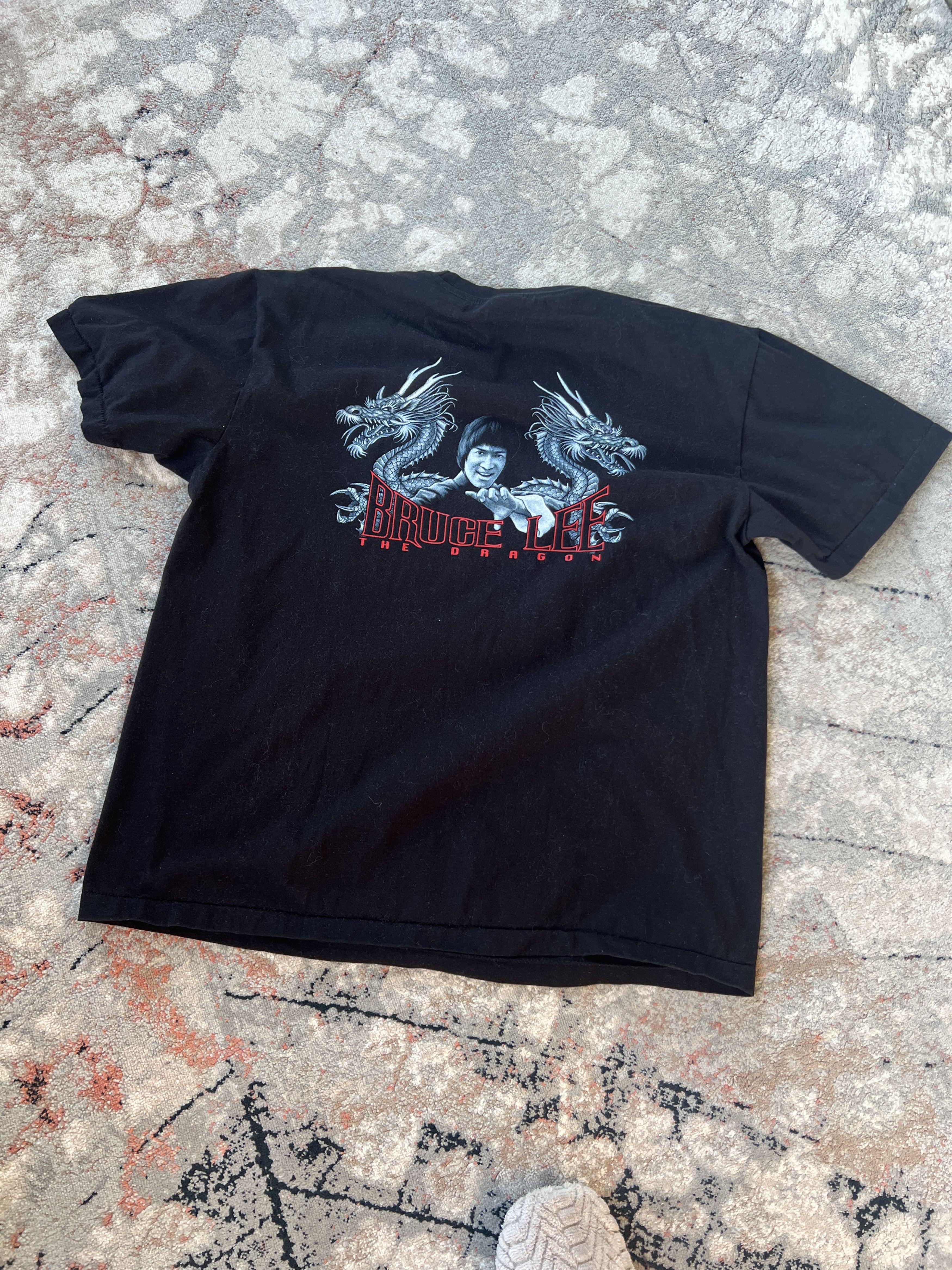 Vintage Bruce Lee The Dragon Vintage Tee Size US XL / EU 56 / 4 - 4 Thumbnail