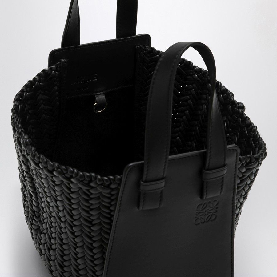 Loewe o1d2blof0824 Size: OS / Leather Hammock Bag in Black Size ONE SIZE - 4 Thumbnail