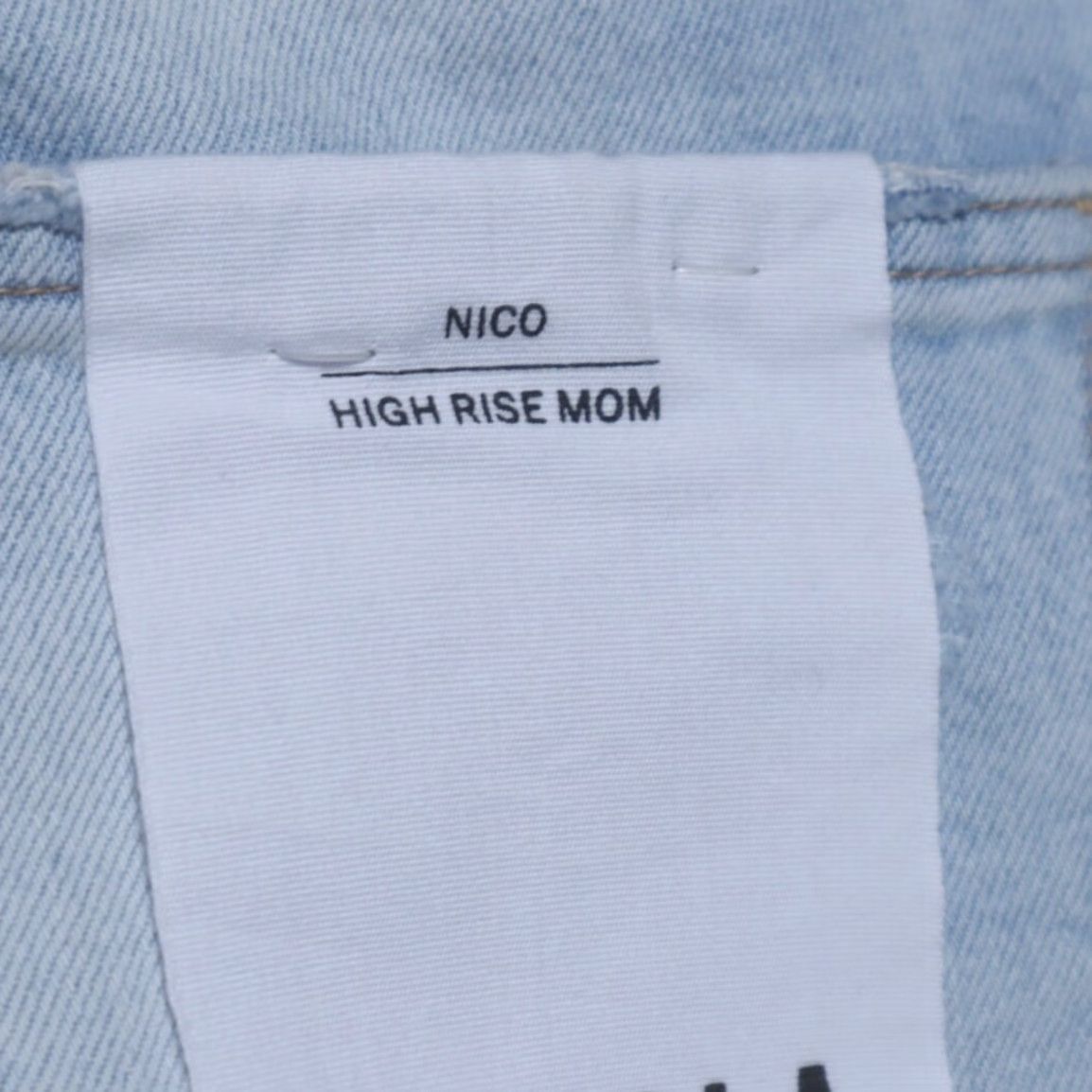 Pistola Pistola Nico HR Mom Distressed Cotton Denim Jeans Pants Blue Women's 24 Jeans Pant Shirt? Size 42" / US 20 - 6 Thumbnail