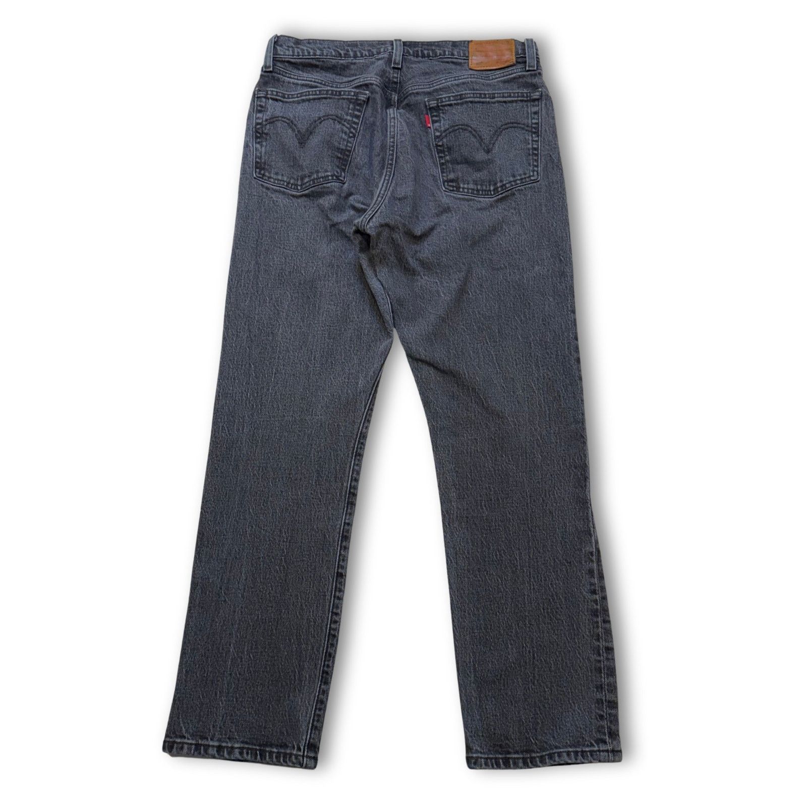 Levi's Levi’s 501 Straight Leg Black Jeans w/ Button Fly Size US 30 / EU 46 - 2 Thumbnail