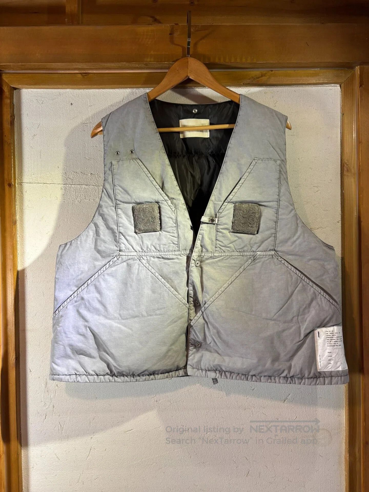 Other INNAT Distressed Dyed Down Vest. Size US L / EU 52-54 / 3 - 1 Thumbnail