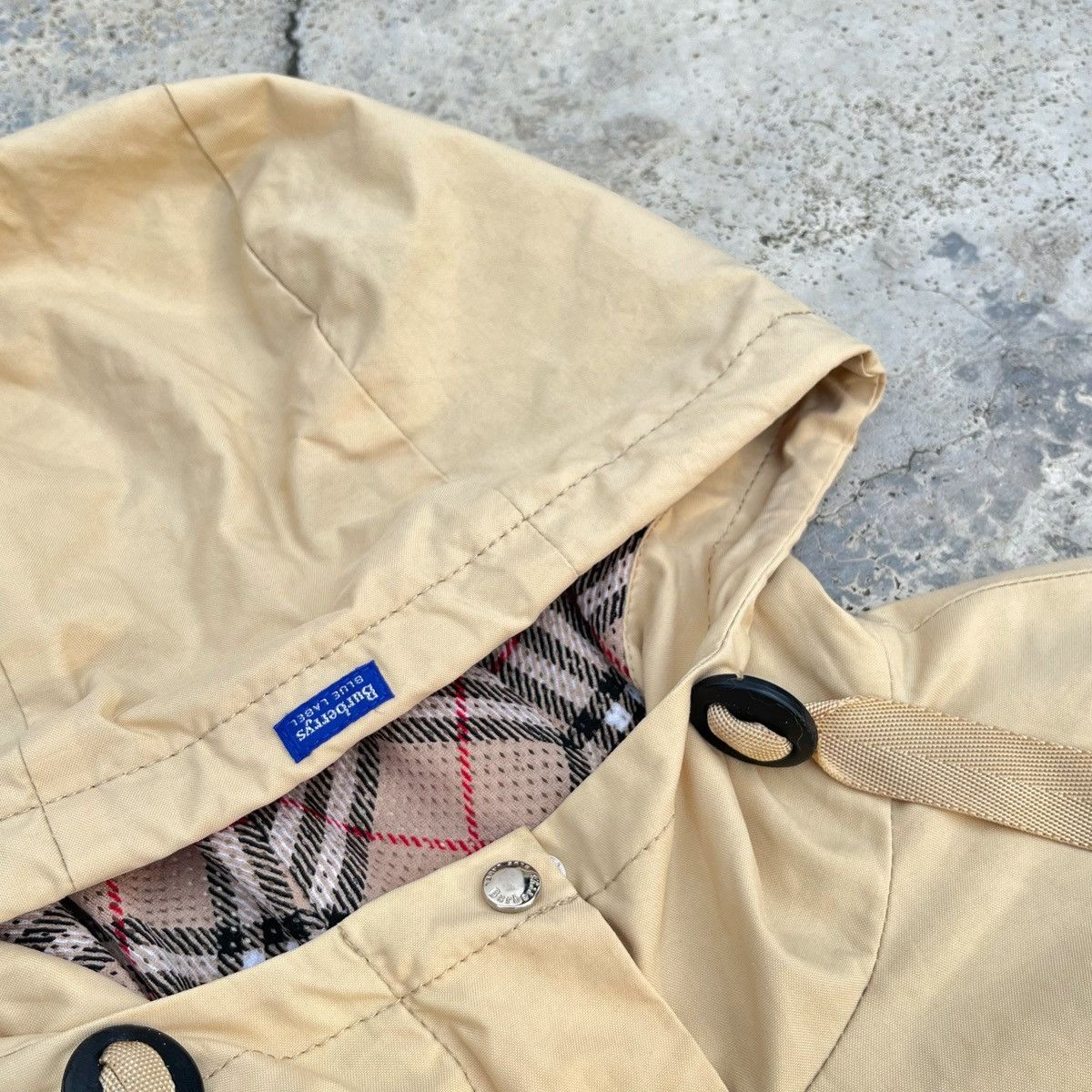 Burberry Vintage Burberrys Blue Label Nice Light Jacket Parka Design Size M / US 6-8 / IT 42-44 - 3 Thumbnail