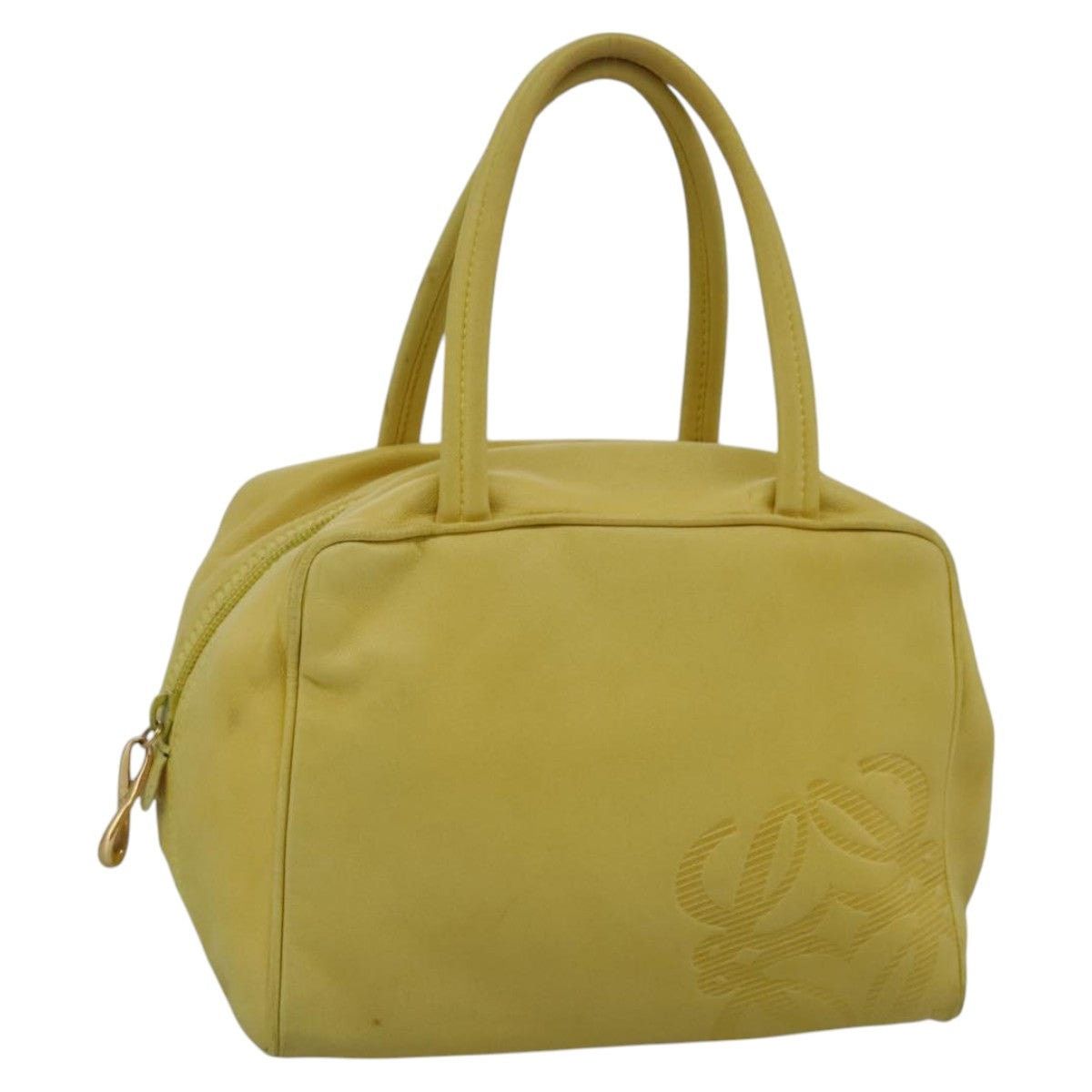 Loewe Yellow Leather Mini Pebble Bucket Bag | Grailed