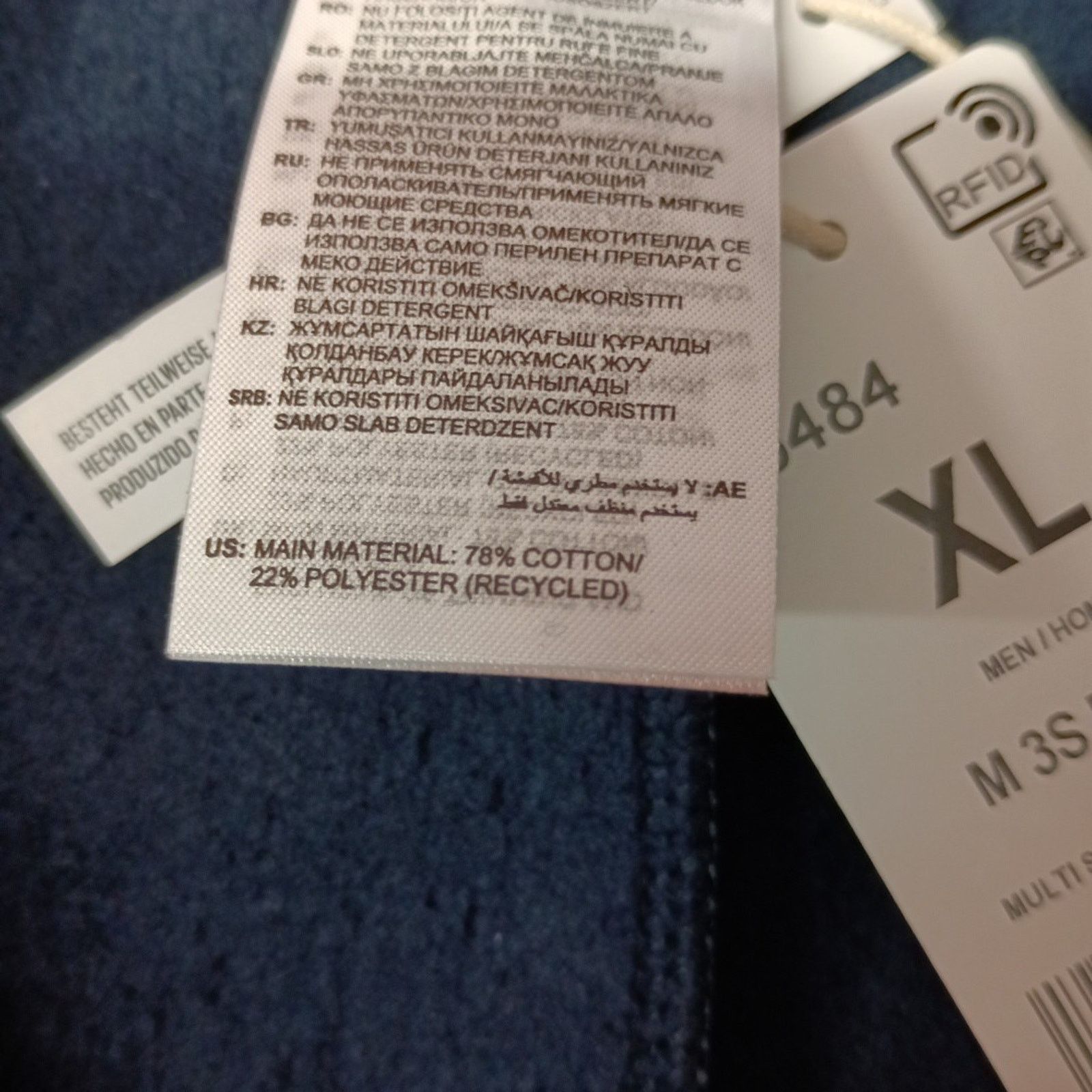 Adidas Adidas Men's Essentials 3-Stripe Shorts Size XL XLarge Blue Size US 36 / EU 52 - 5 Thumbnail