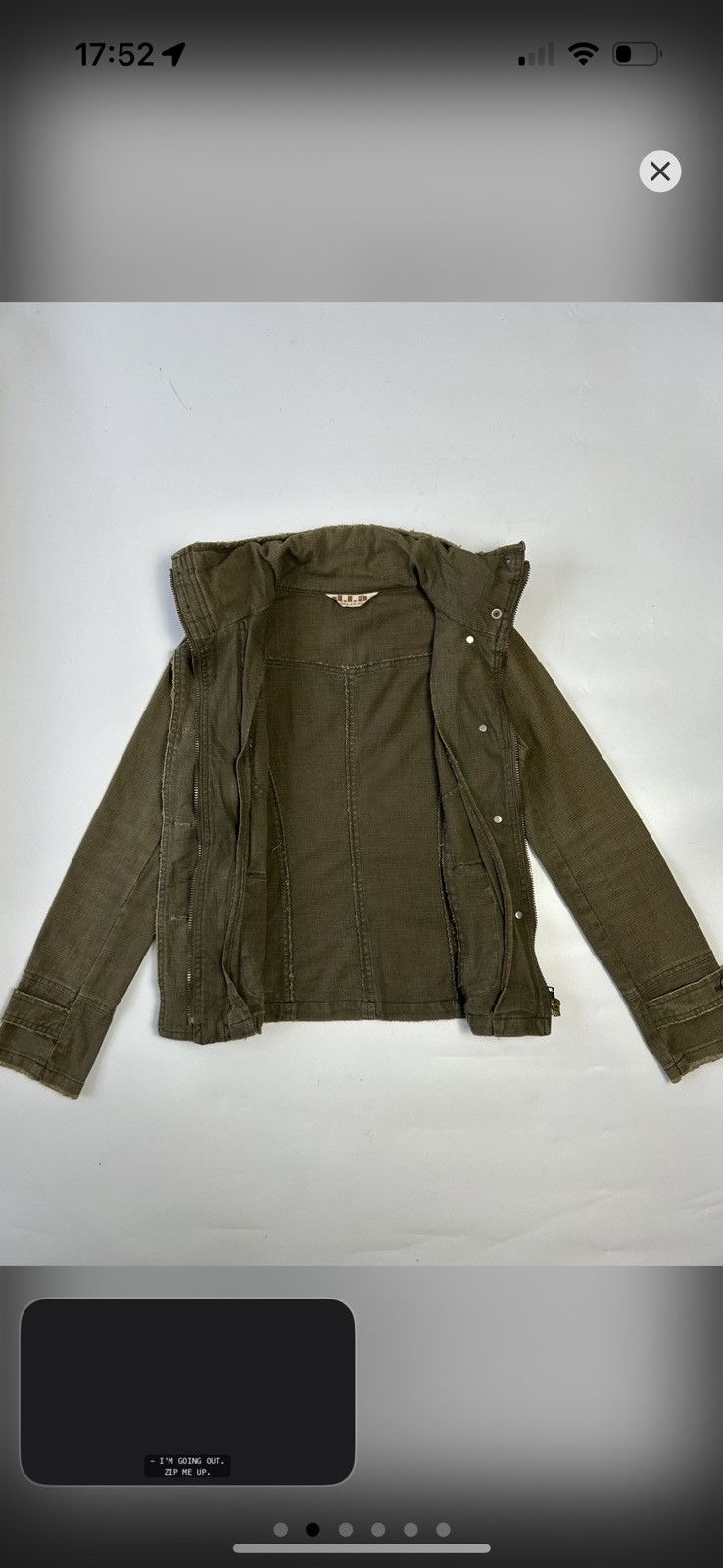 Japanese Brand Vintage Army Jacket Size S / US 4 / IT 40 - 2 Thumbnail
