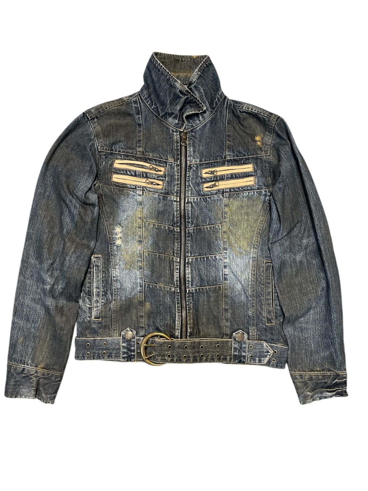 In The Attic In the Attic Distressed Rusty Mudwash Jacket Size US M / EU 48-50 / 2 - 1 Thumbnail