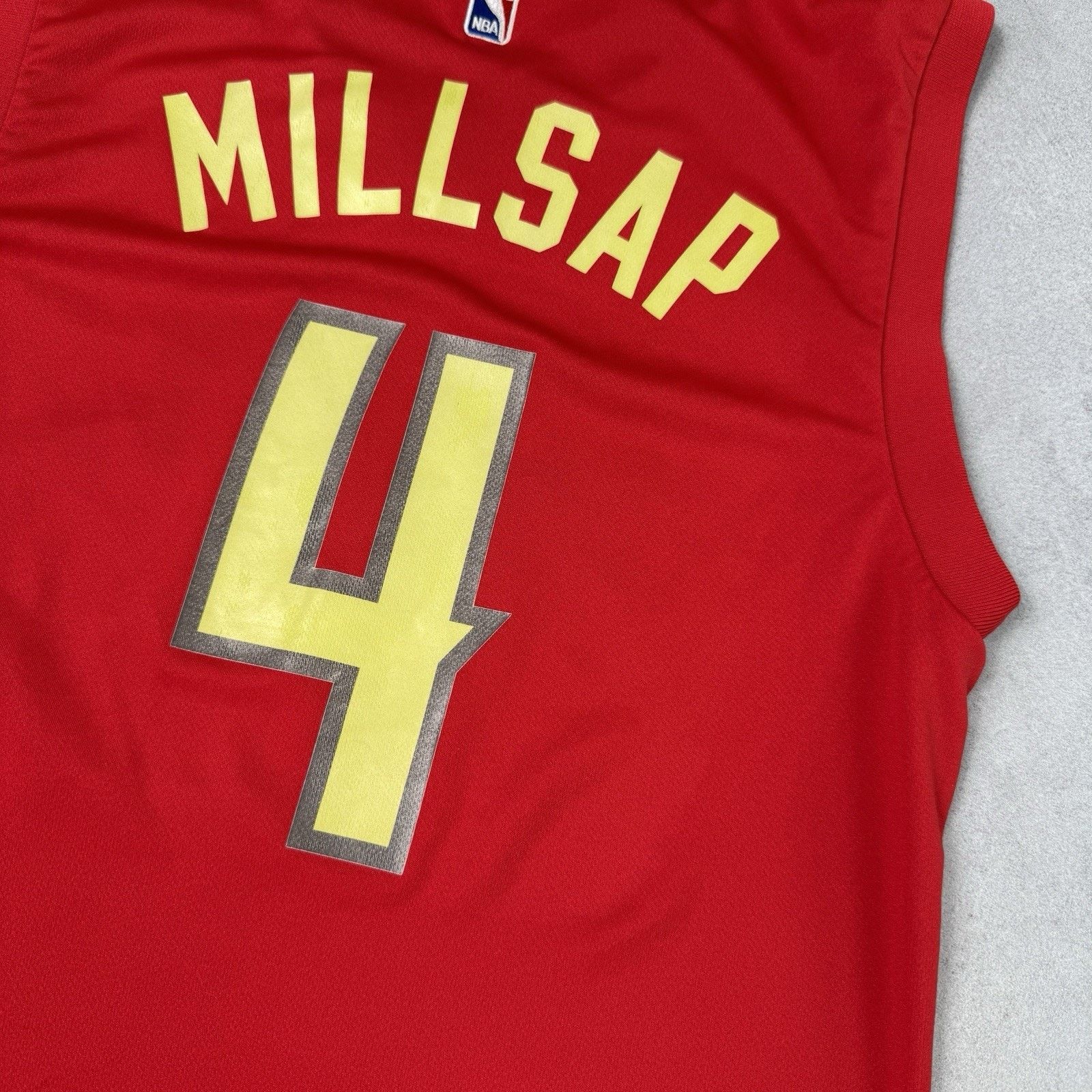 Adidas Adidas Atlanta Hawks NBA Jersey Small Millsap #4 Red Size S Size US S / EU 44-46 / 1 - 16 Thumbnail