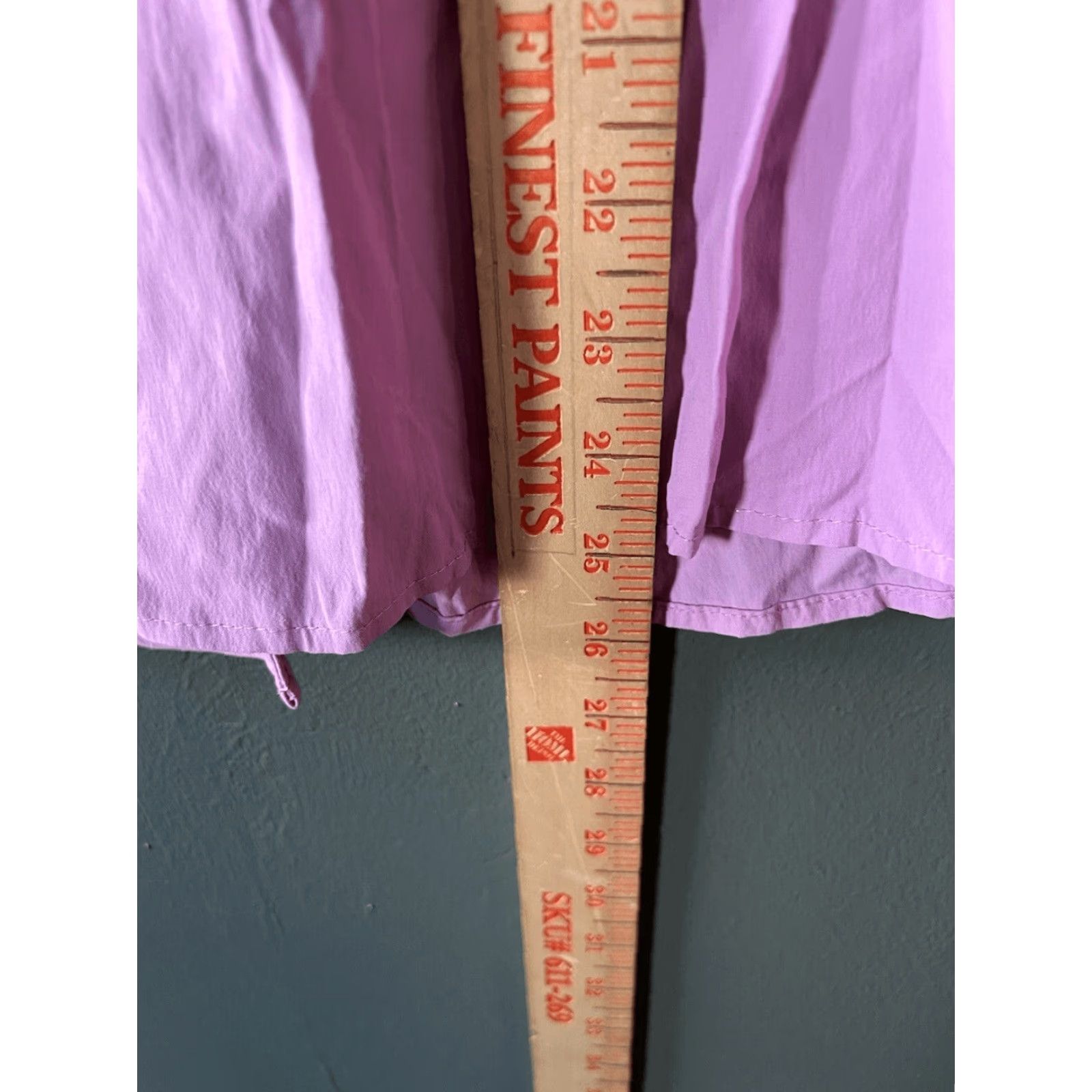 Mountain Hardwear VINTAGE Mountain Hardwear Womens Purple Short Sleeve Button-Up Shirt Nylon 10 Purple Women Shirt 10 Size L / US 10 / IT 46 - 5 Thumbnail
