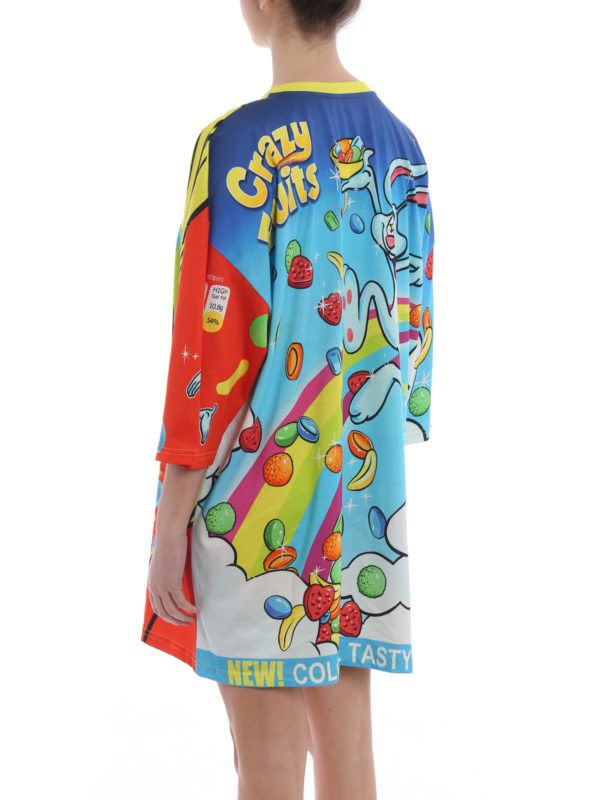 Boutique Moschino × Love Moschino × Moschino Moschino Couture 2018 Oversized “Crazy Fruits” T-Shirt/Dress Size ONE SIZE - 3 Thumbnail