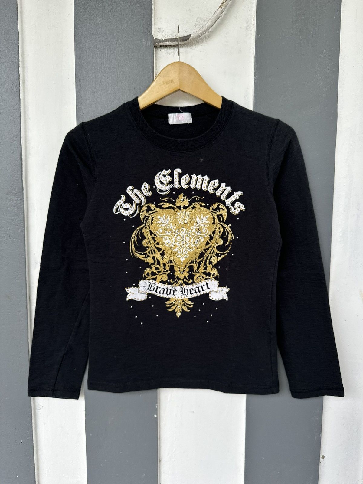 Japanese Brand JAPANESE THE ELEMENT BRAVE HEART WHITE LABEL LONG SLEEVE Size XS / US 0-2 / IT 36-38 - 1 Thumbnail