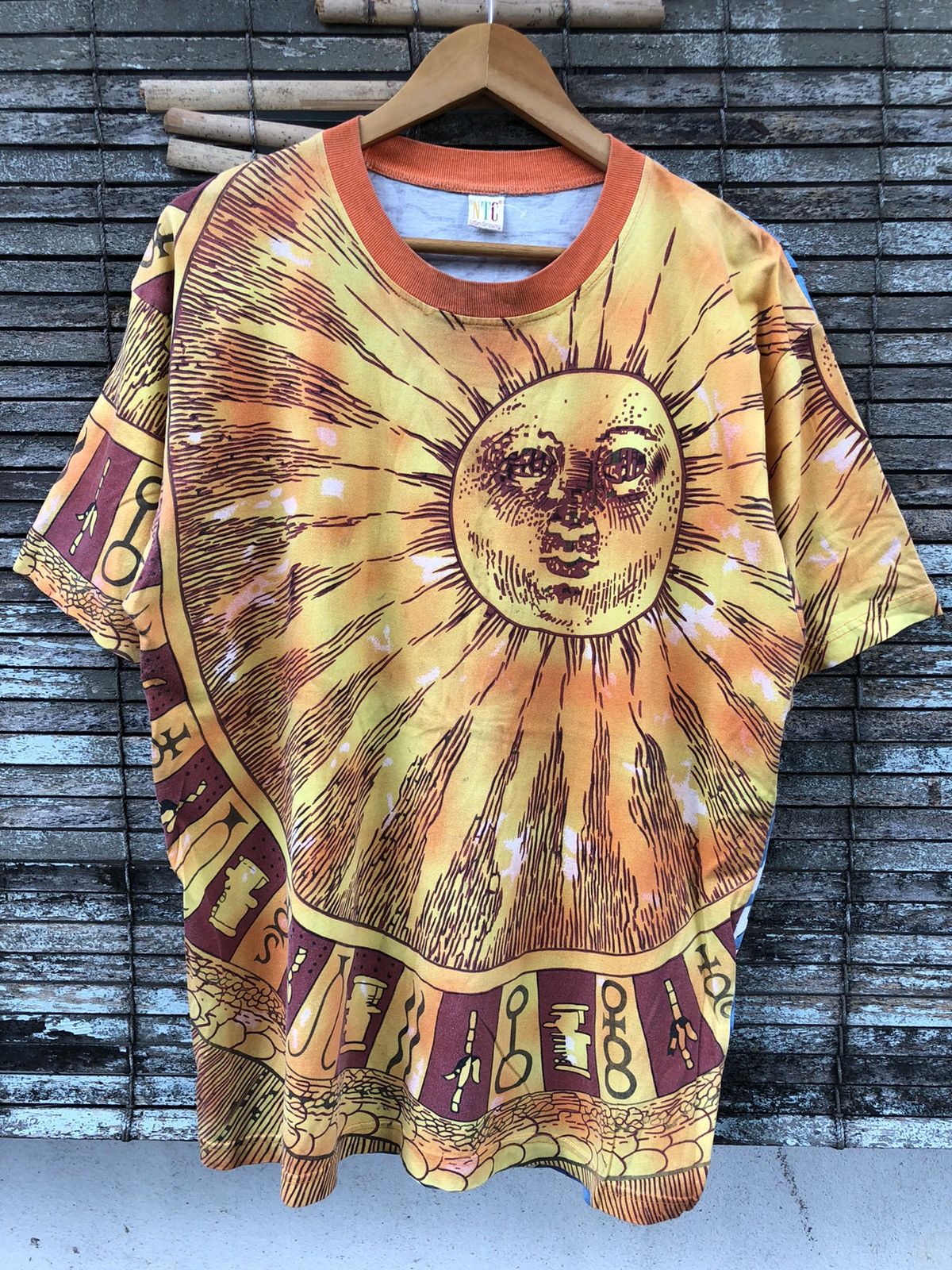 💥RARE💥Vintage 90s OVP Sun & Moon Tye Dye Tee