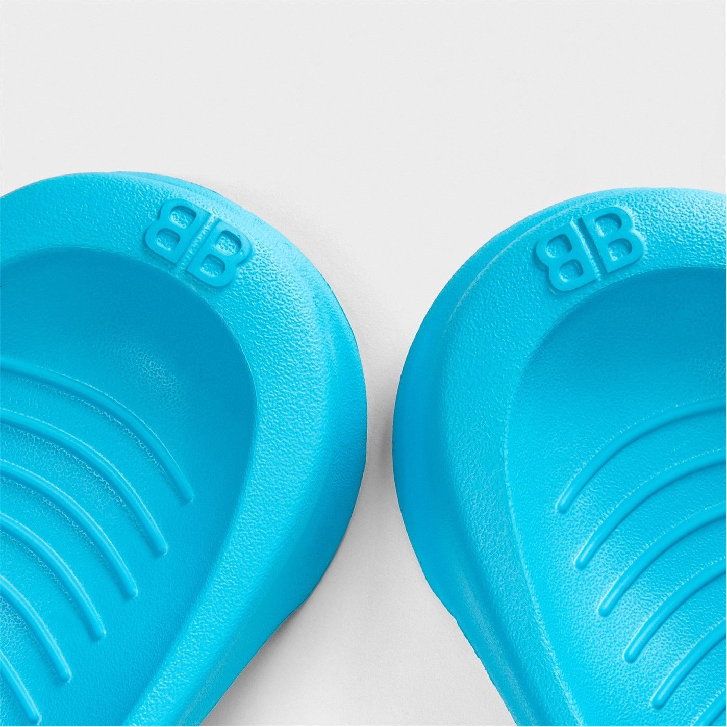 Balenciaga o1g2r1mq0226 Mold Rubber Slides Blue Size US 8 / EU 41 - 3 Thumbnail