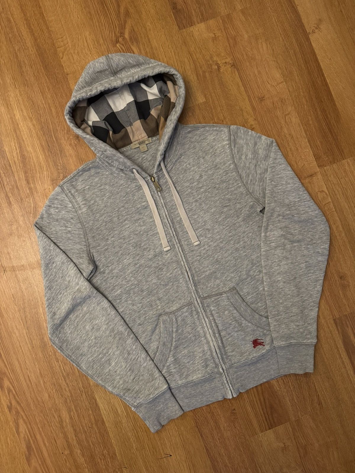Burberry Bueberry Classic Grey Hoodie Size US XS / EU 42 / 0 - 2 Thumbnail