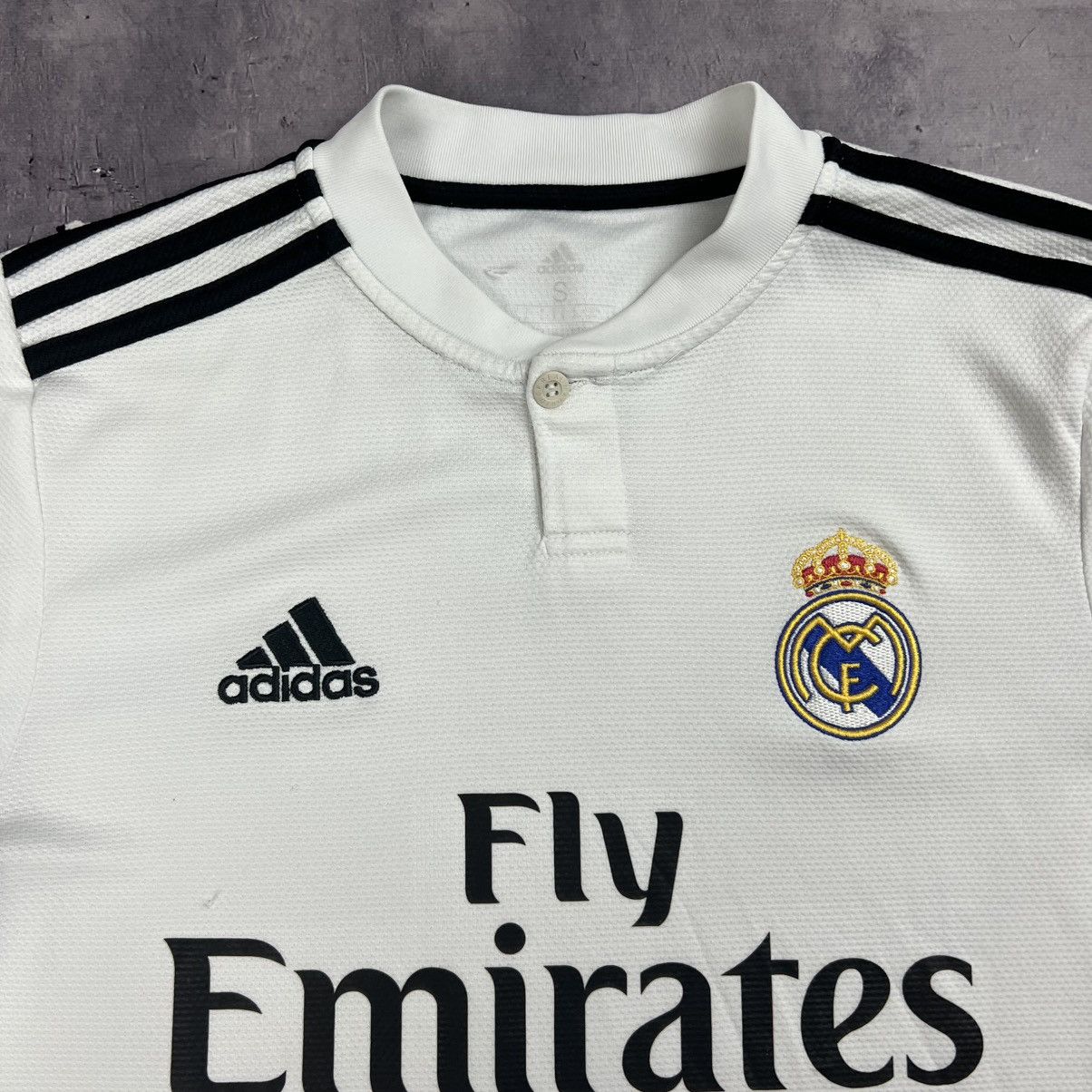 Adidas Rare! Real Madrid Adidas Soccer Jersey Away Shirt 00s Size US S / EU 44-46 / 1 - 5 Thumbnail