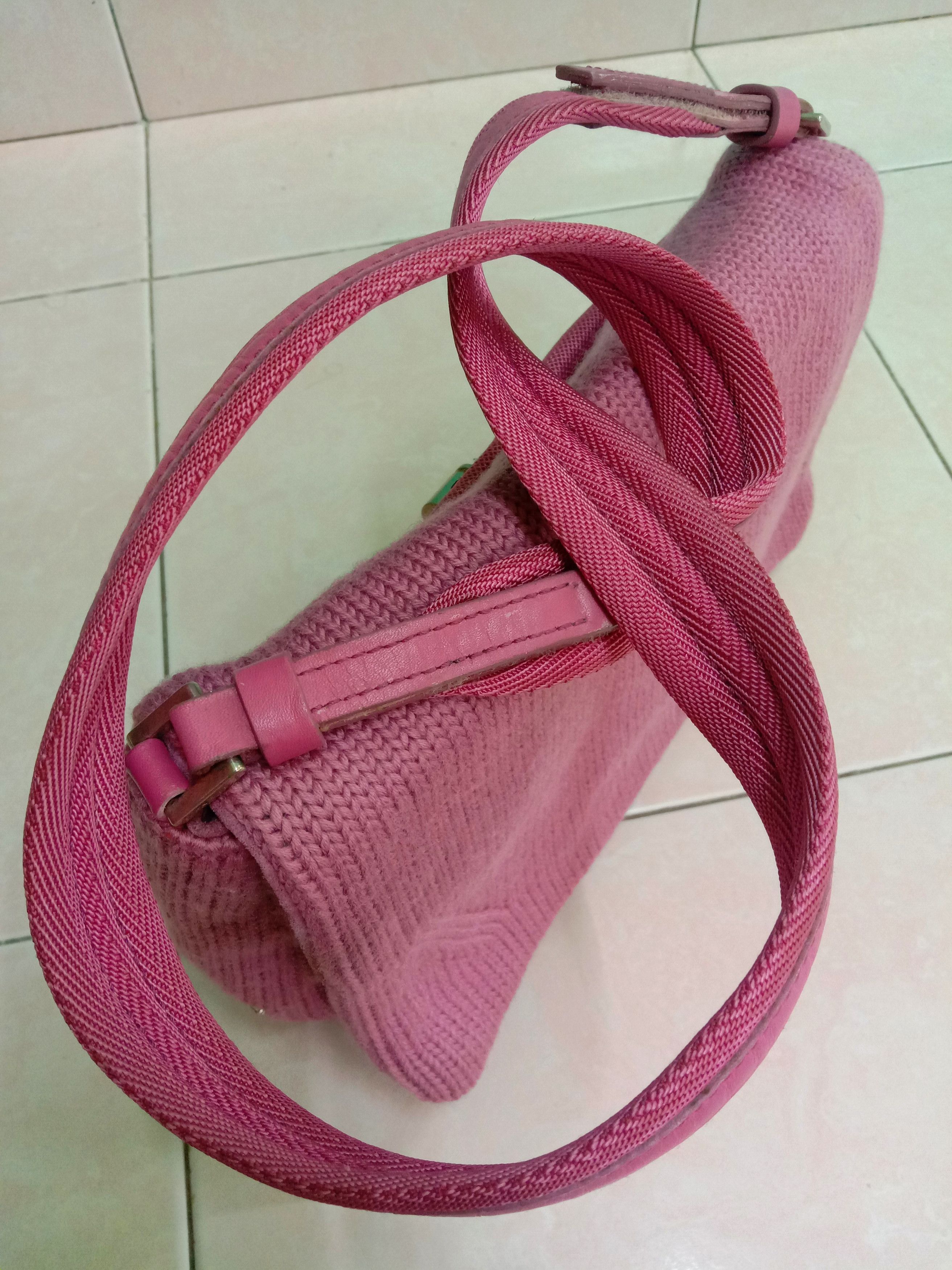 Prada Authentic Prada Baguette Knitwear Bag Size ONE SIZE - 14 Thumbnail